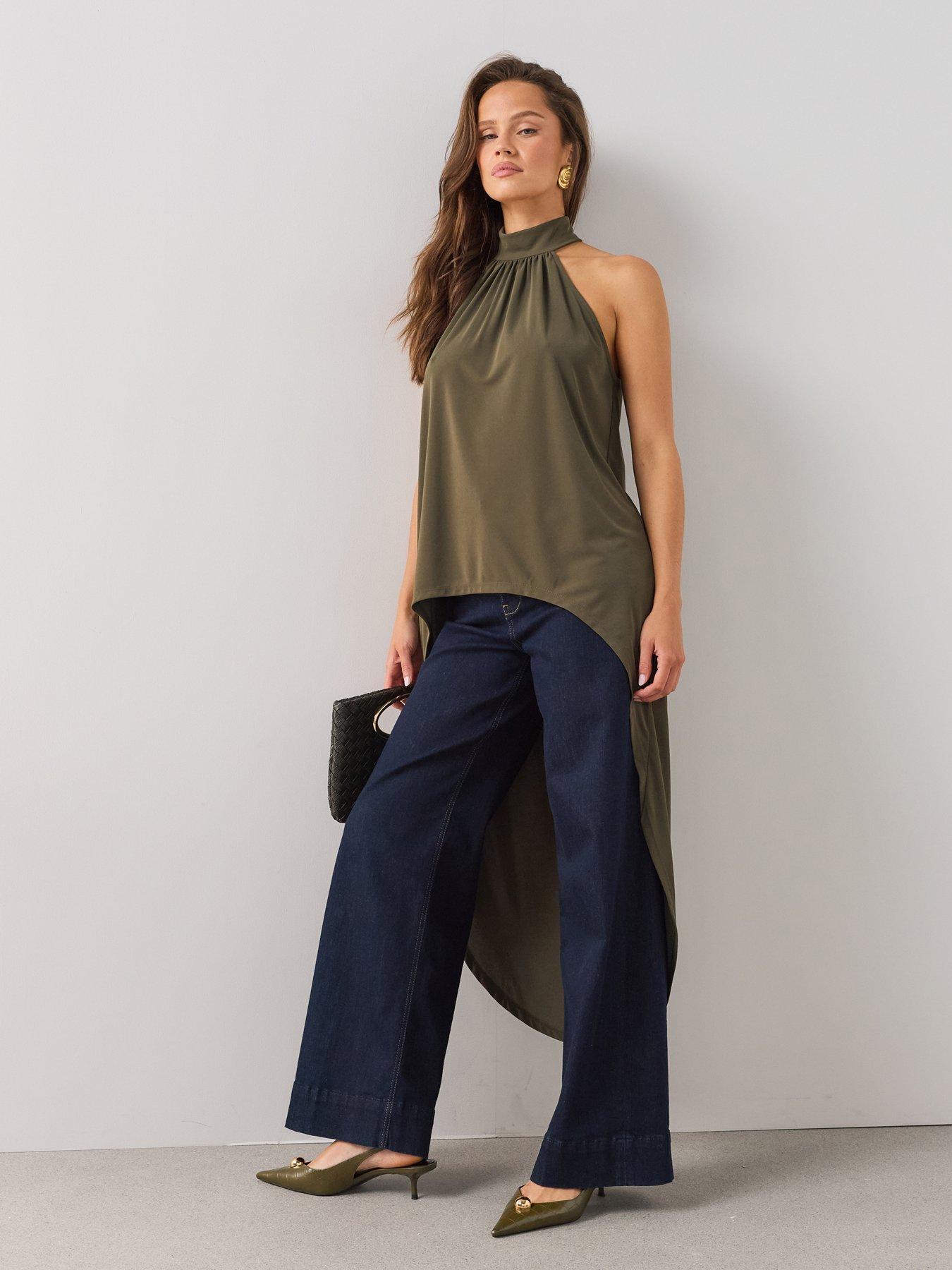 The Very Collection Longline Halter Top