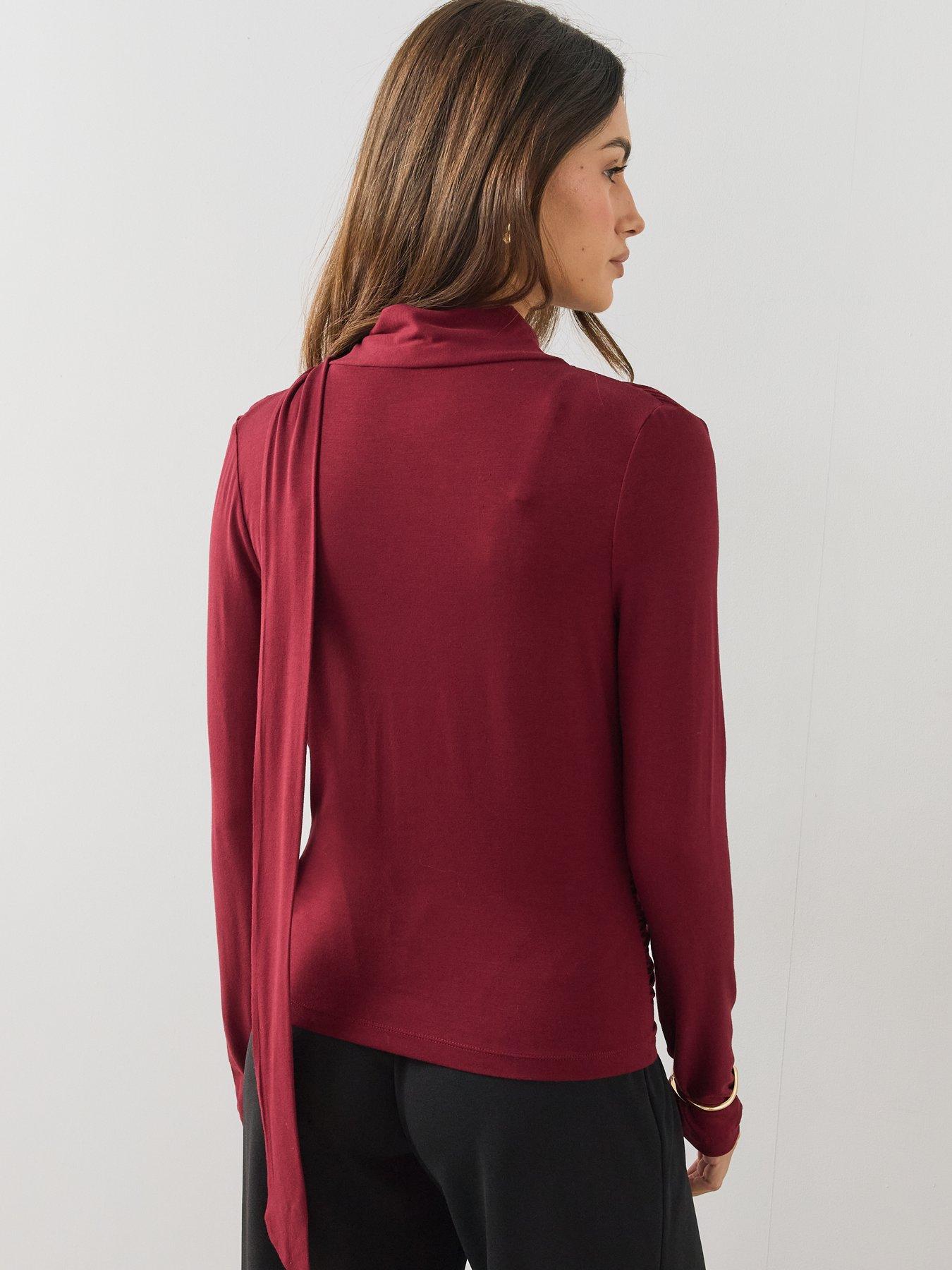 Image 2 of 6 of The Very Collection Scarf Top