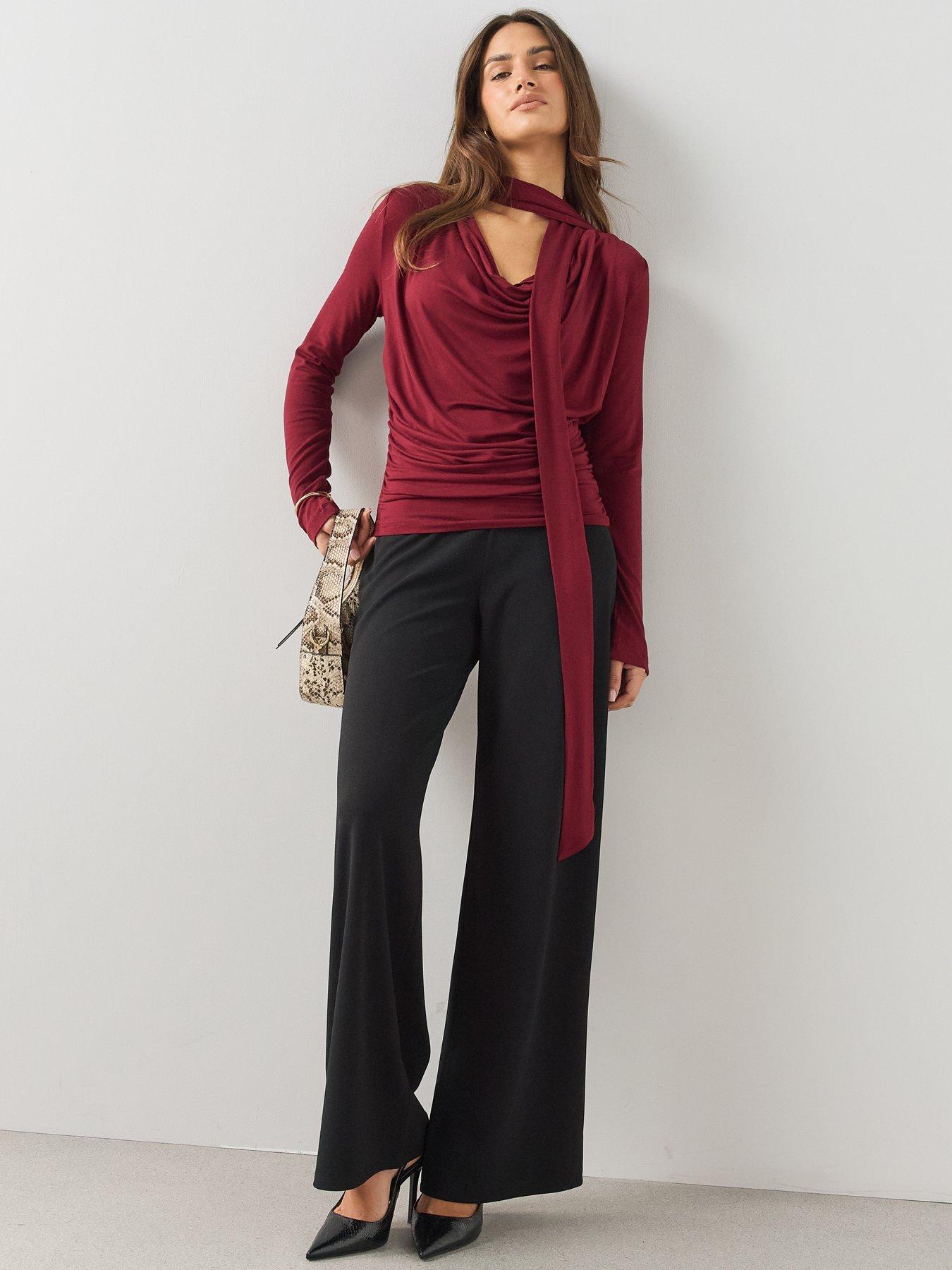 Image 5 of 6 of The Very Collection Scarf Top