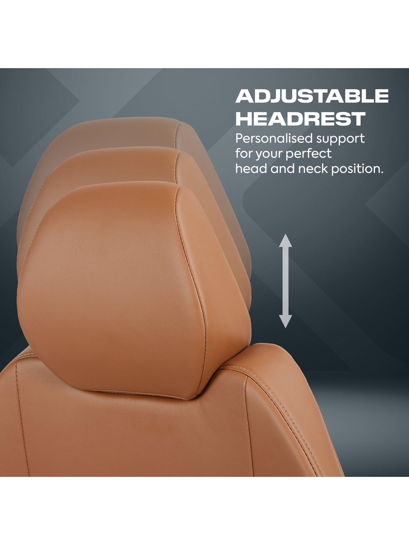 Image 4 of 7 of X Rocker Elara Executive Office Chair - Tan