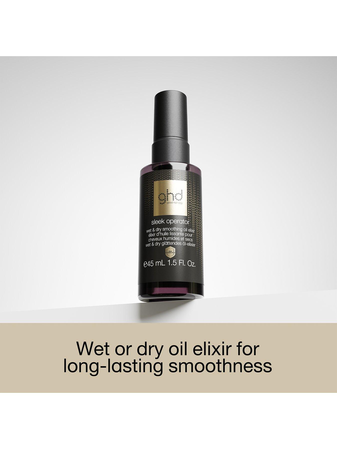Image 2 of 7 of ghd ghd Sleek Operator - Prep and Finish Oil Elixir (45ml)