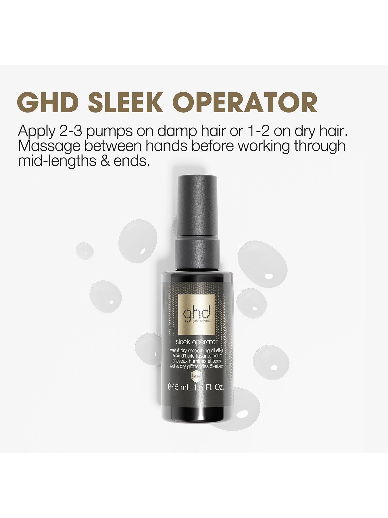 Image 4 of 7 of ghd ghd Sleek Operator - Prep and Finish Oil Elixir (45ml)