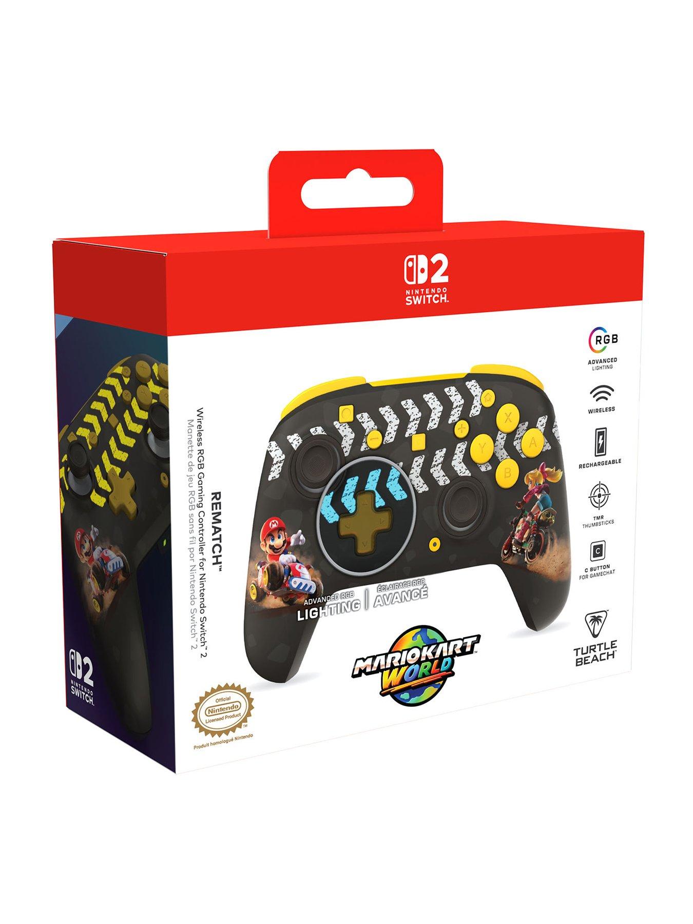 Image 2 of 7 of Turtle Beach Rematch Wireless- NS2 - Mario Kart World