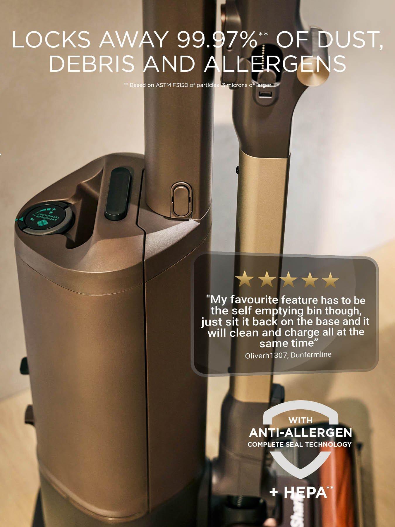 Image 5 of 7 of Shark PowerDetect Speed Luxe Collection Clean &amp; Empty Cordless Vacuum - Walnut