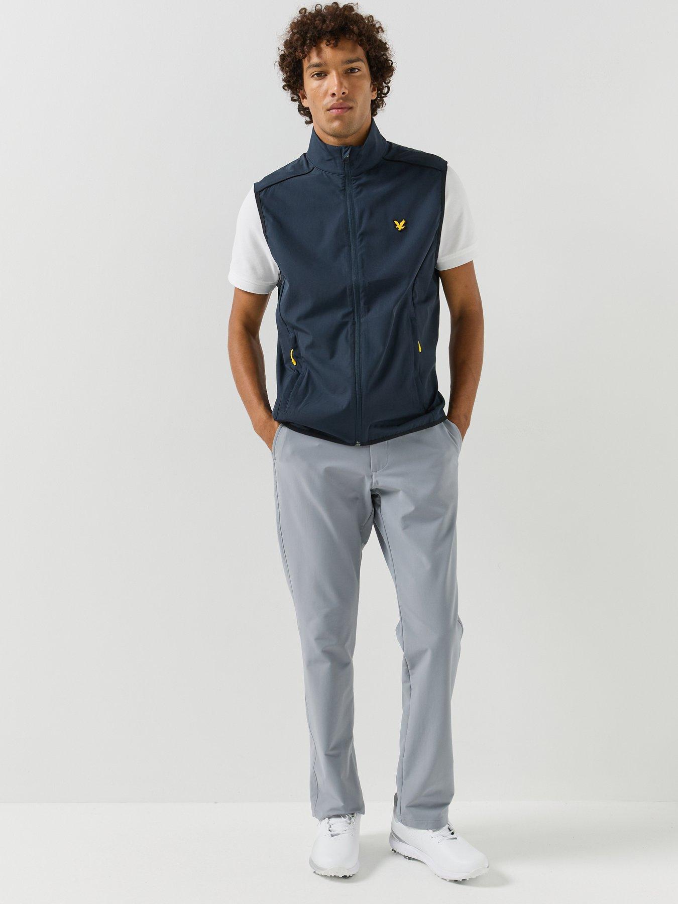 Image 3 of 5 of Lyle & Scott Golf Mens Golf Light Weight Packable Gilet - Navy