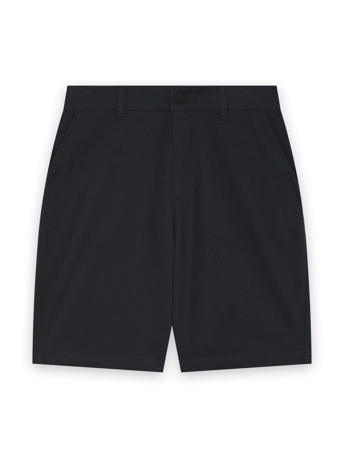 Lyle & Scott Golf Mens Course Stretch Chino Shorts - Black