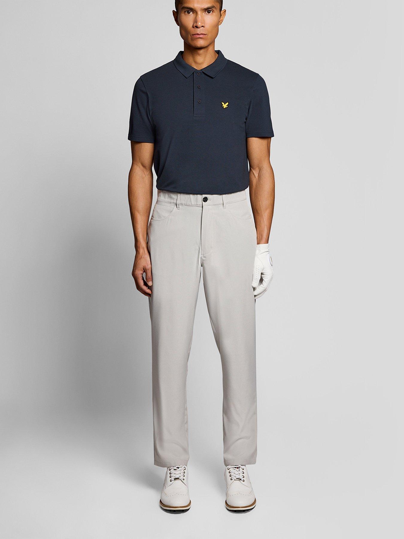 Image 3 of 3 of Lyle & Scott Golf Mens Short Sleeve Polo - Navy