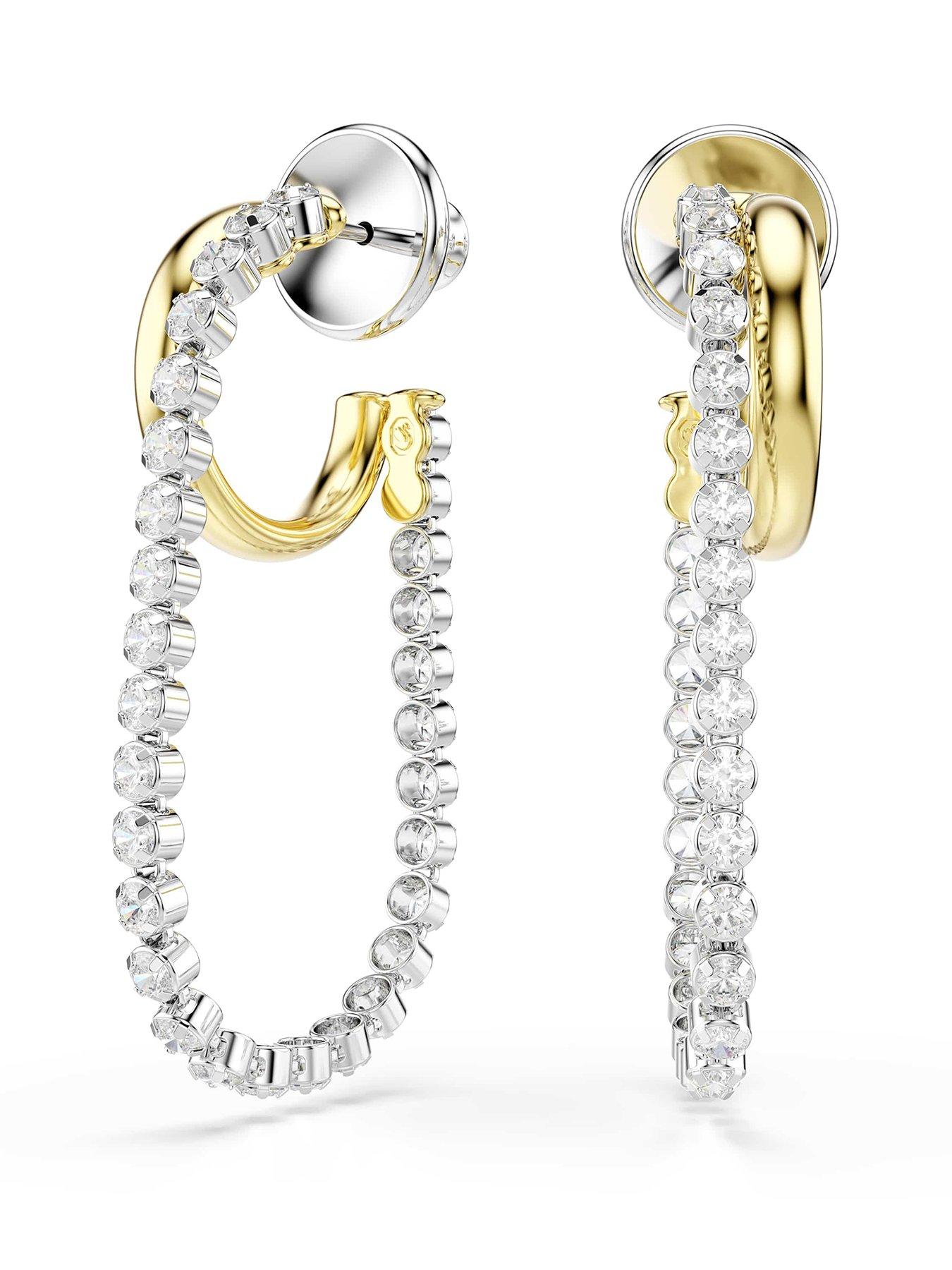 Swarovski Hyperbola Earrings - Mixed