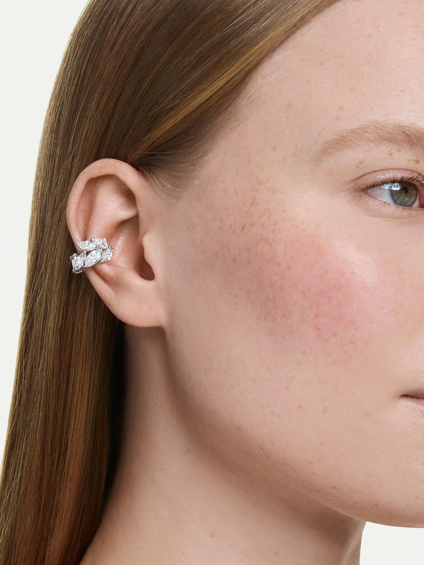 Swarovski Mesmera Ear Cuffs - Silver