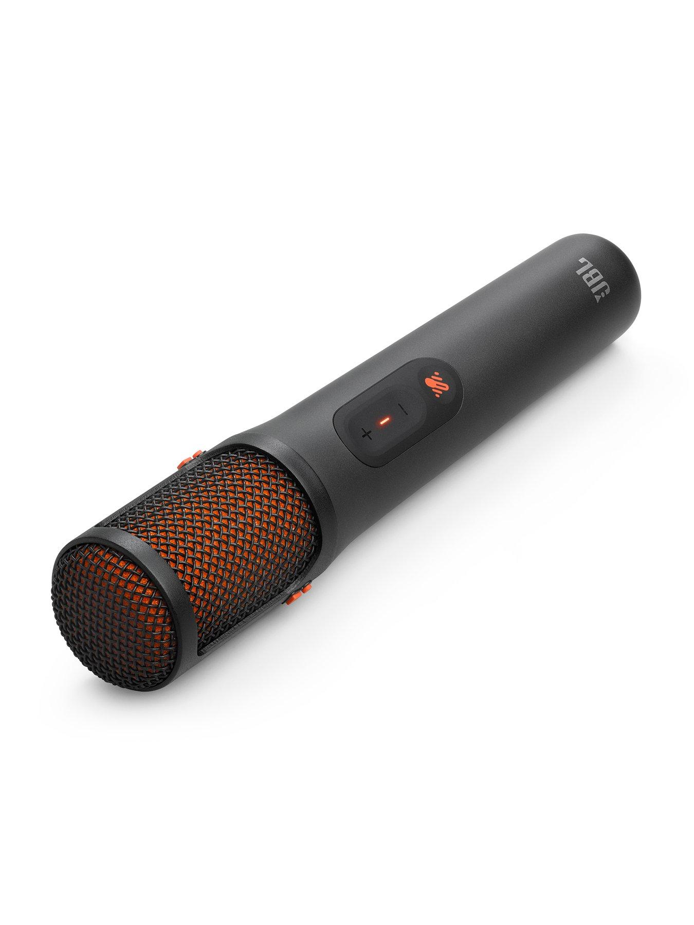 Image 2 of 4 of JBL JBL AI Karaoke mic. 2 x wireless microphone and 1 x USB-C AI dongle receiver, built-in AI vocal removal features