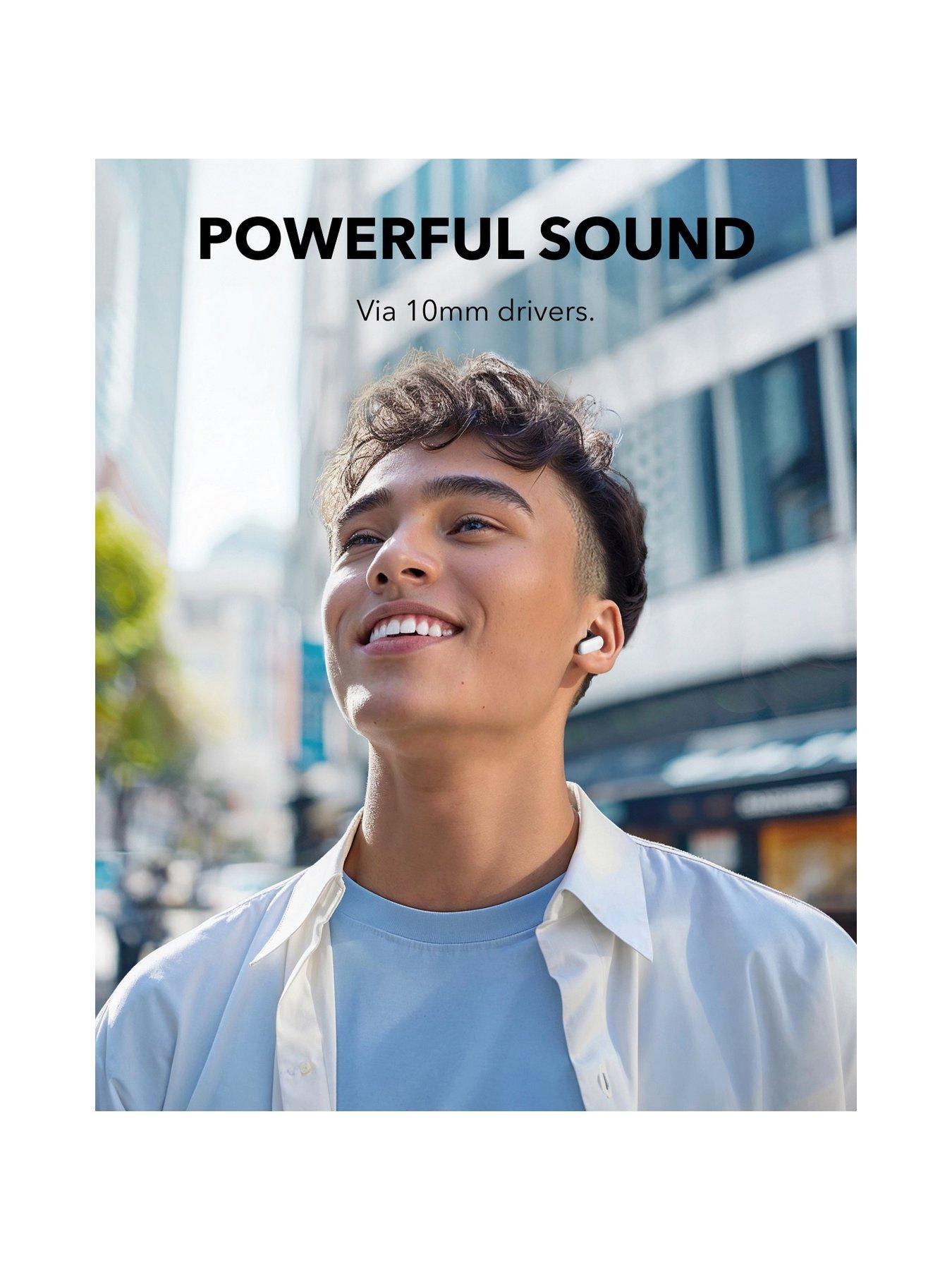 Image 5 of 7 of Soundcore soundcore R60i Wireless Noise-Cancelling Earbuds, White