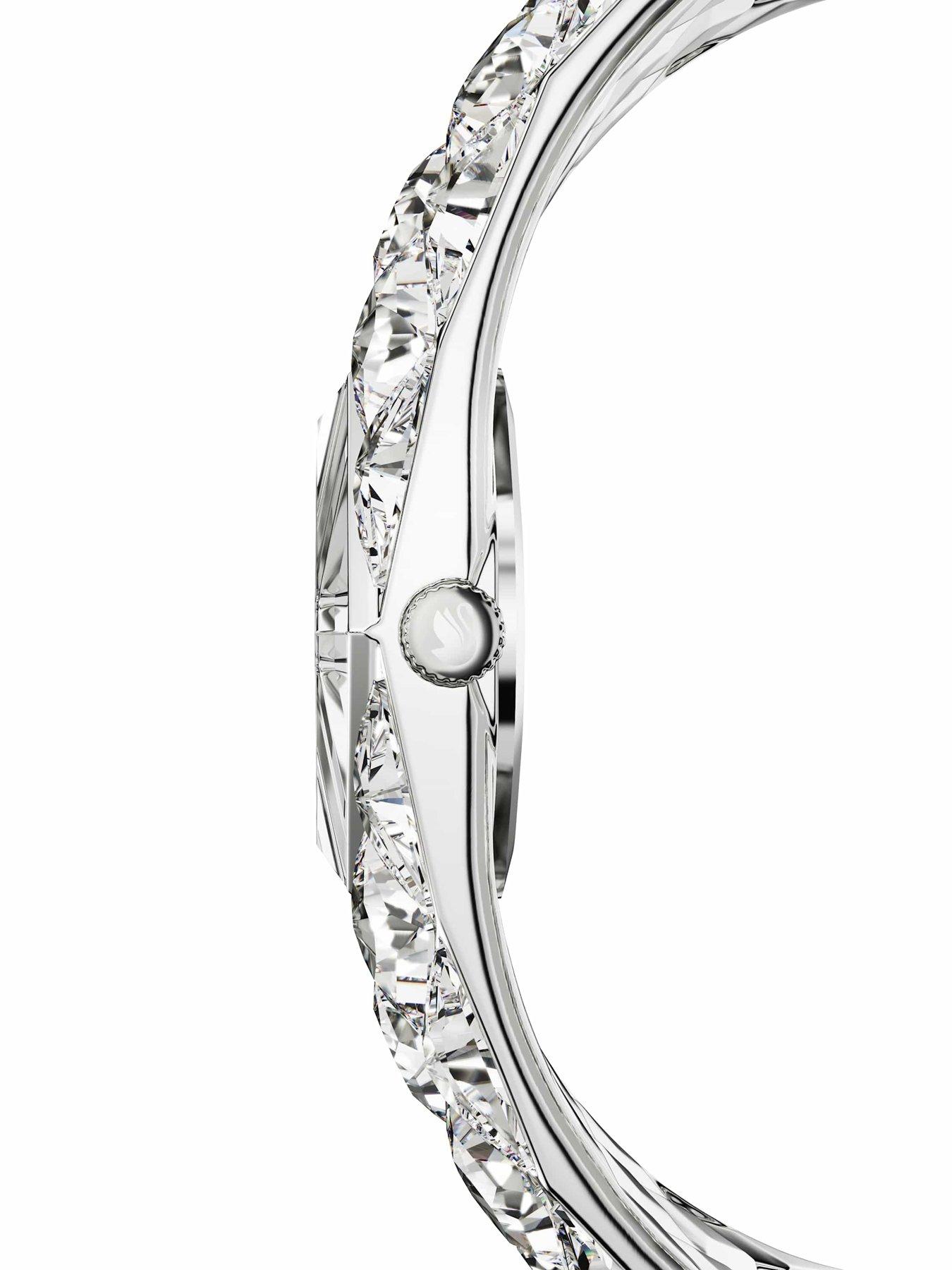 Image 5 of 6 of Swarovski Curiosa Bangle Watch - Silver