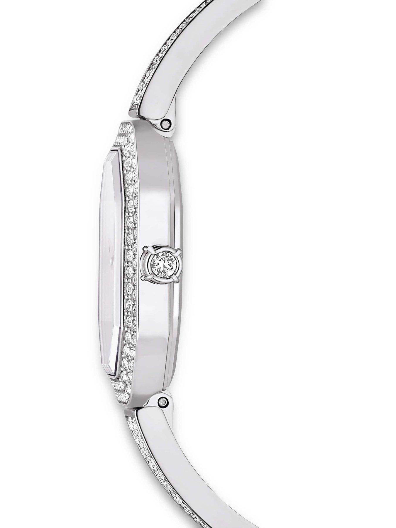 Image 5 of 6 of Swarovski Dextera Bangle Watch - Silver