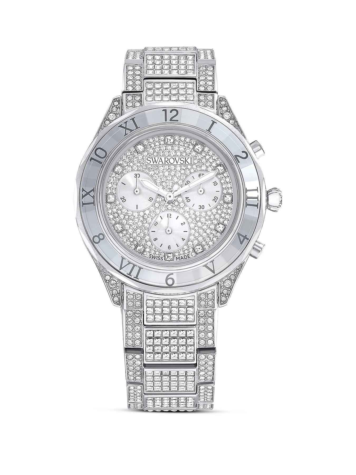 Image 1 of 5 of Swarovski Dextera Lux Watch - Silver