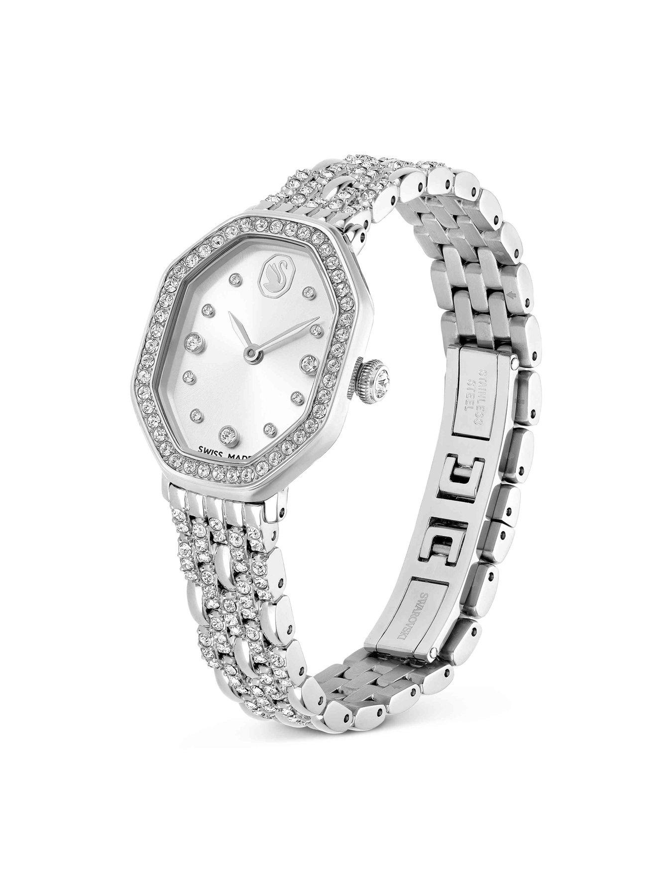 Image 2 of 6 of Swarovski Dextera Octagon Watch - Silver