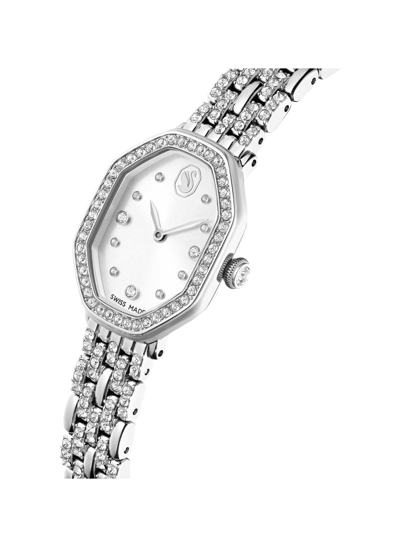 Image 4 of 6 of Swarovski Dextera Octagon Watch - Silver
