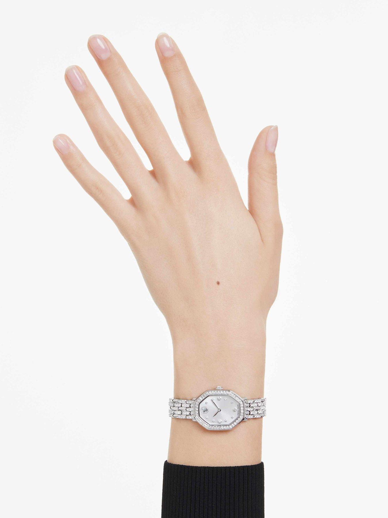 Image 6 of 6 of Swarovski Dextera Octagon Watch - Silver