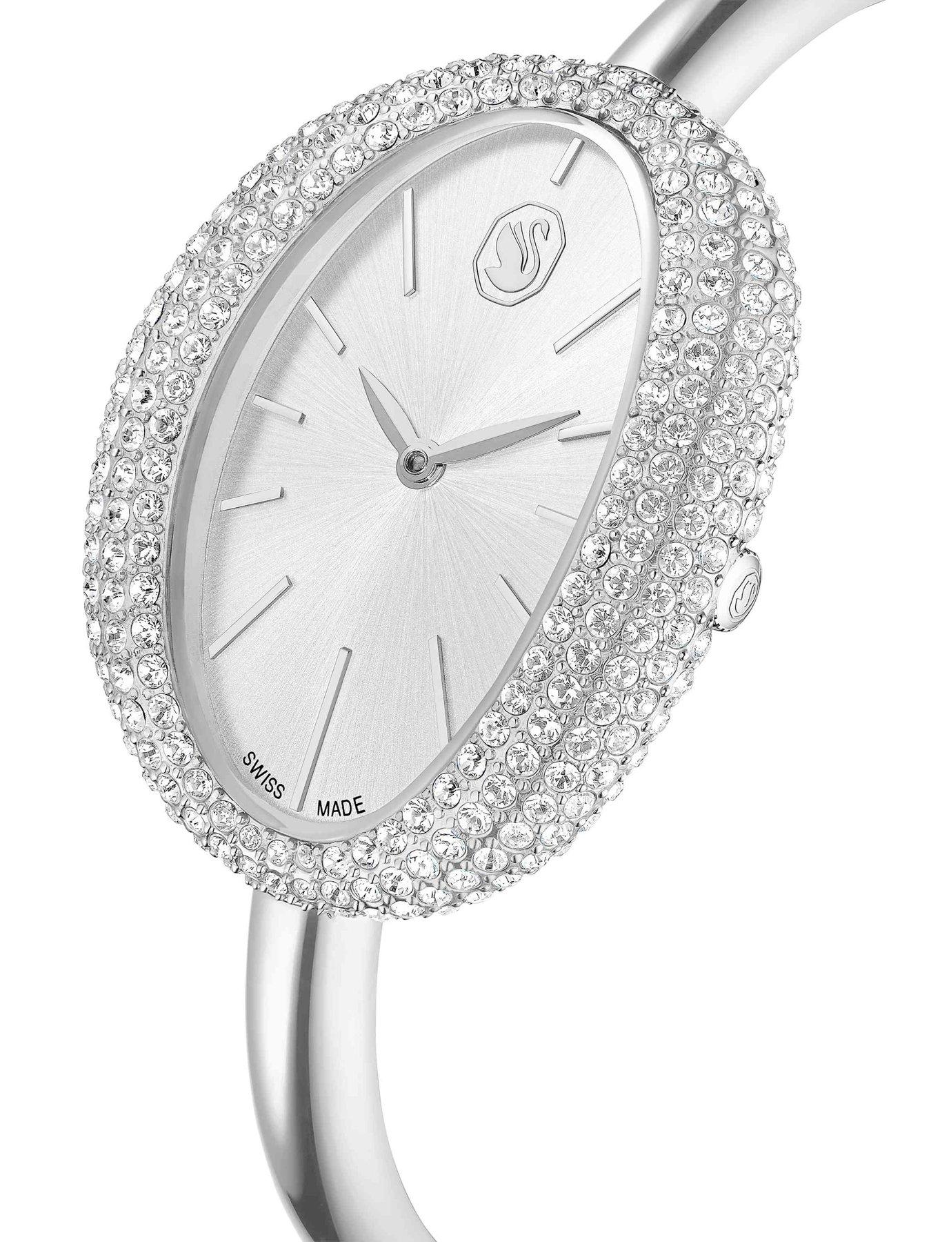 Image 5 of 6 of Swarovski Imber Bangle Watch - Silver