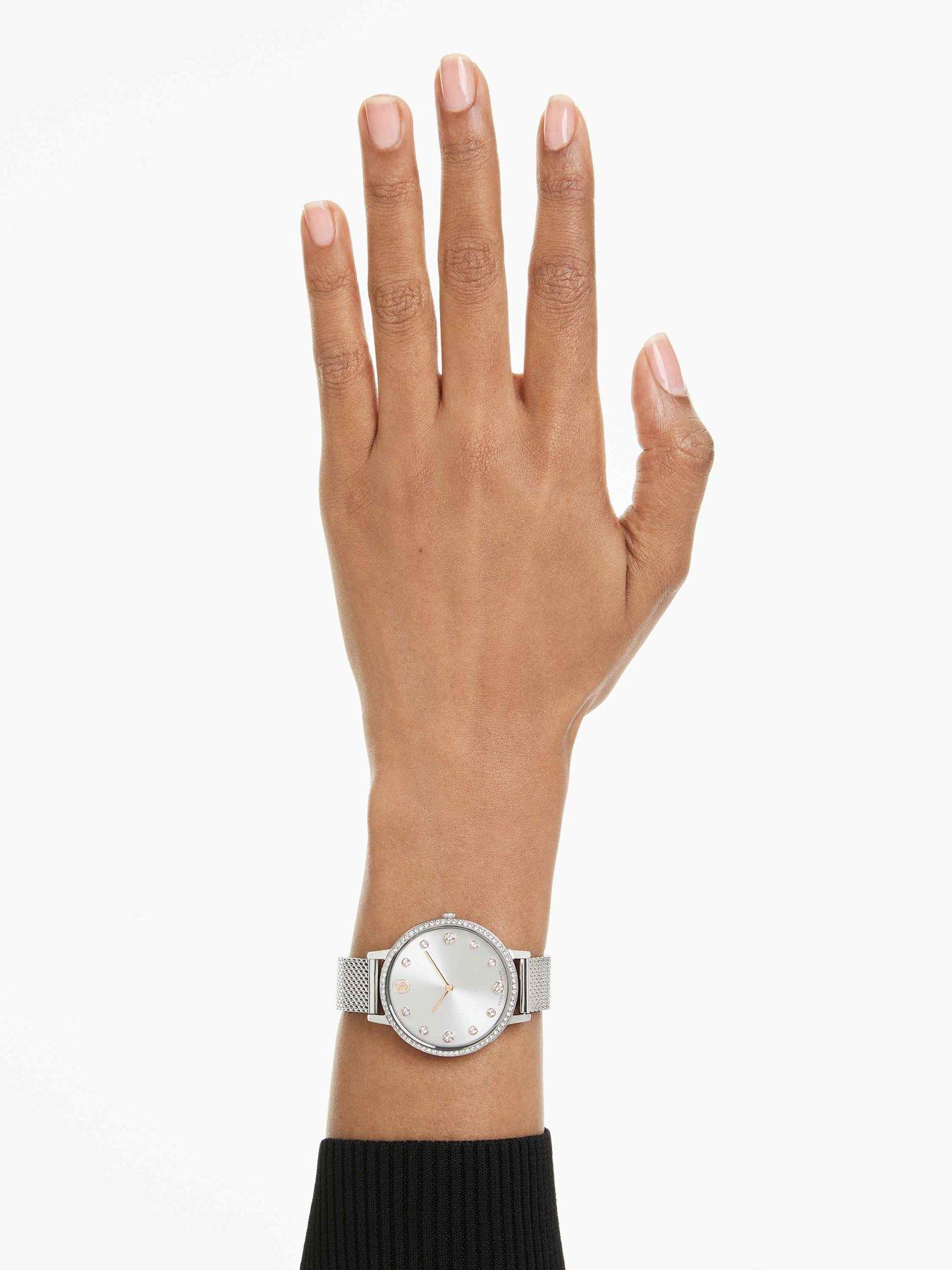 Image 2 of 6 of Swarovski Clarica Watch - Silver