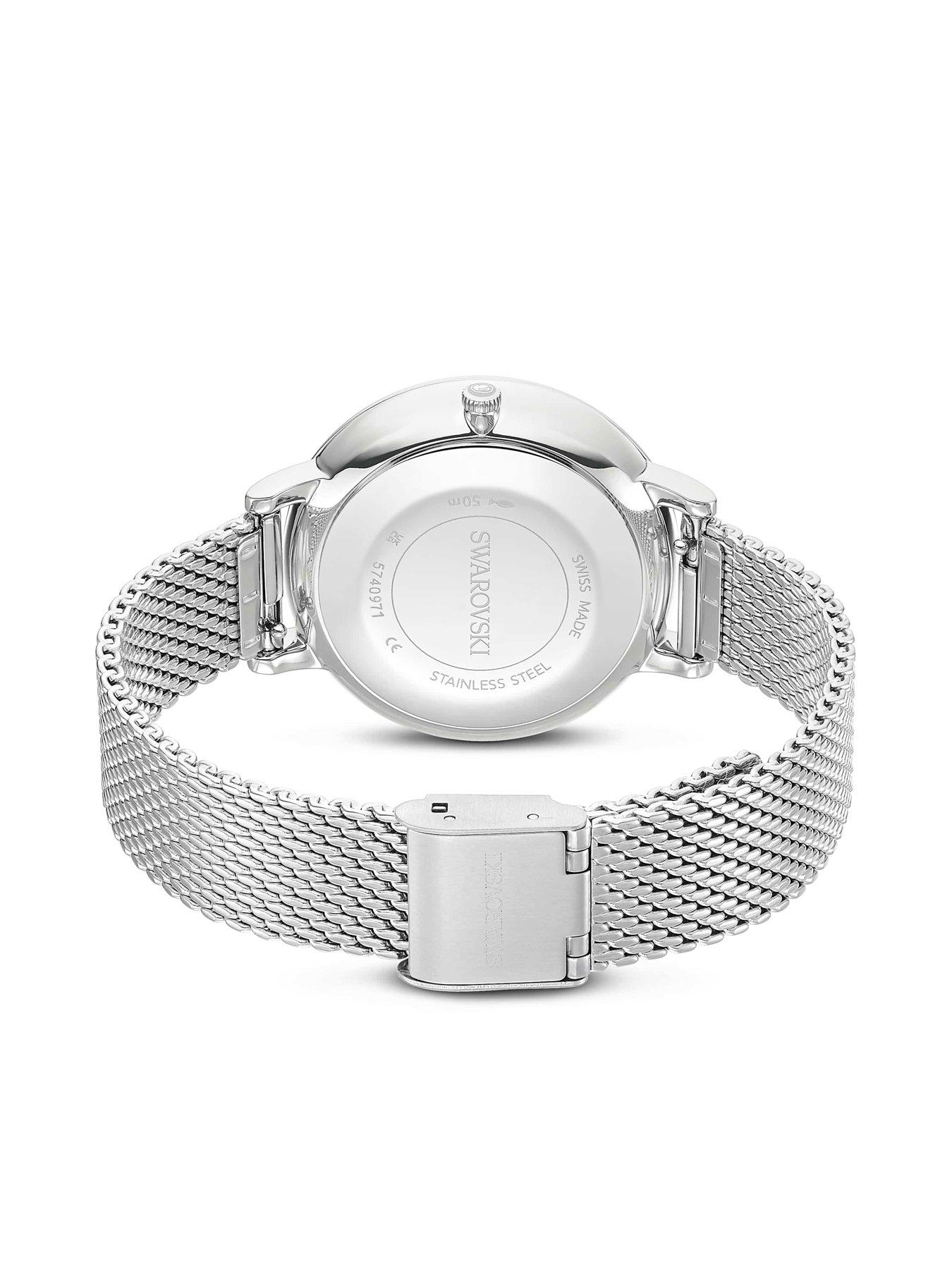 Image 4 of 6 of Swarovski Clarica Watch - Silver