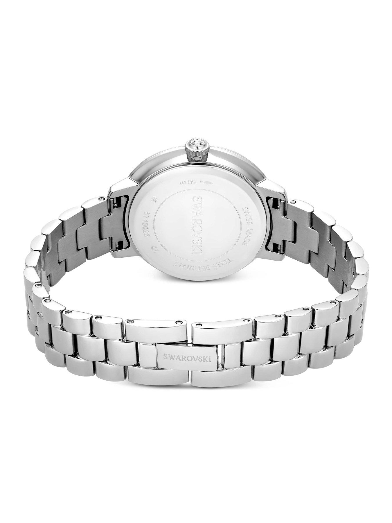 Image 4 of 6 of Swarovski Matrix 3-Link Watch - Silver