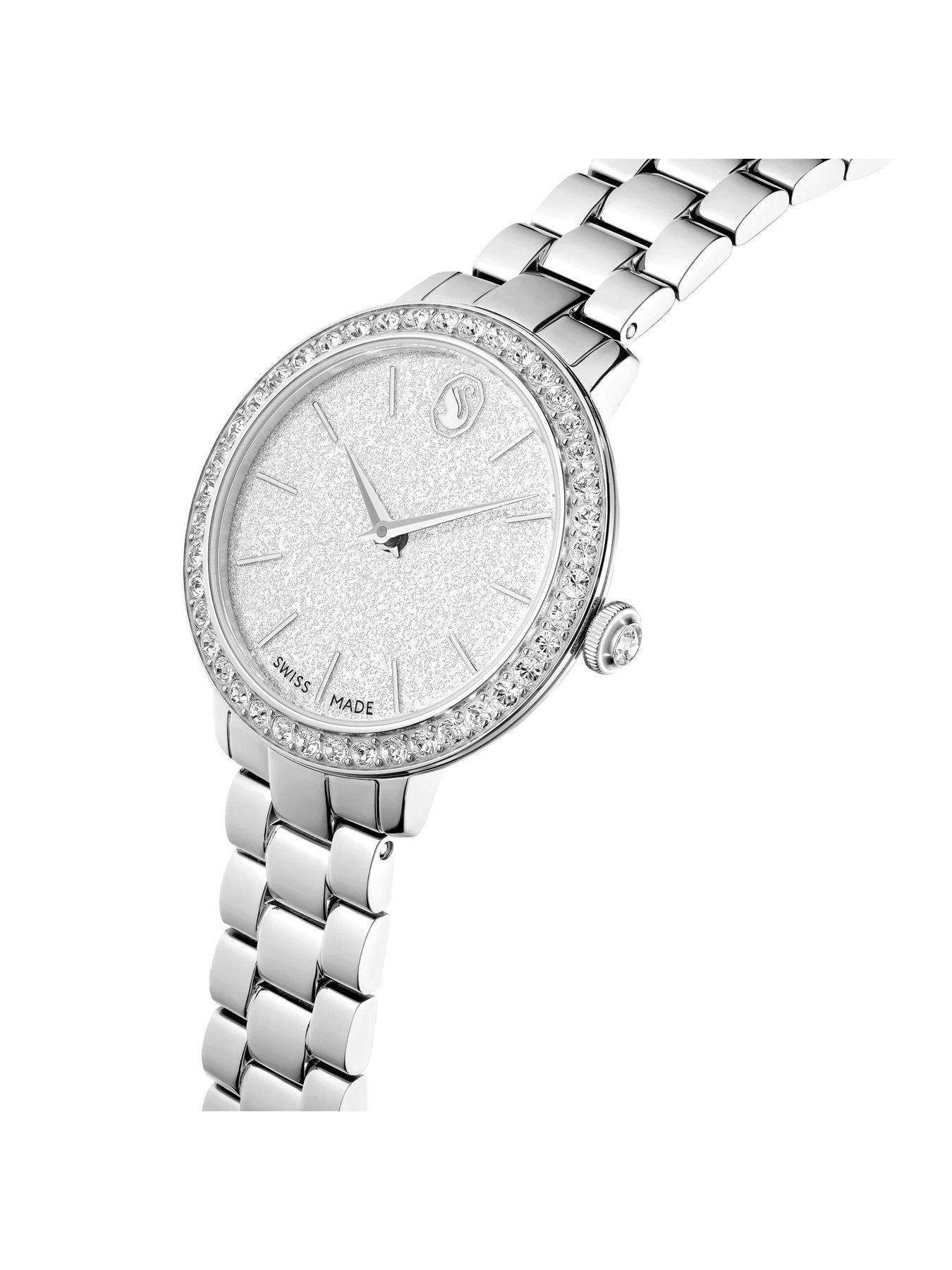 Image 5 of 6 of Swarovski Matrix 3-Link Watch - Silver