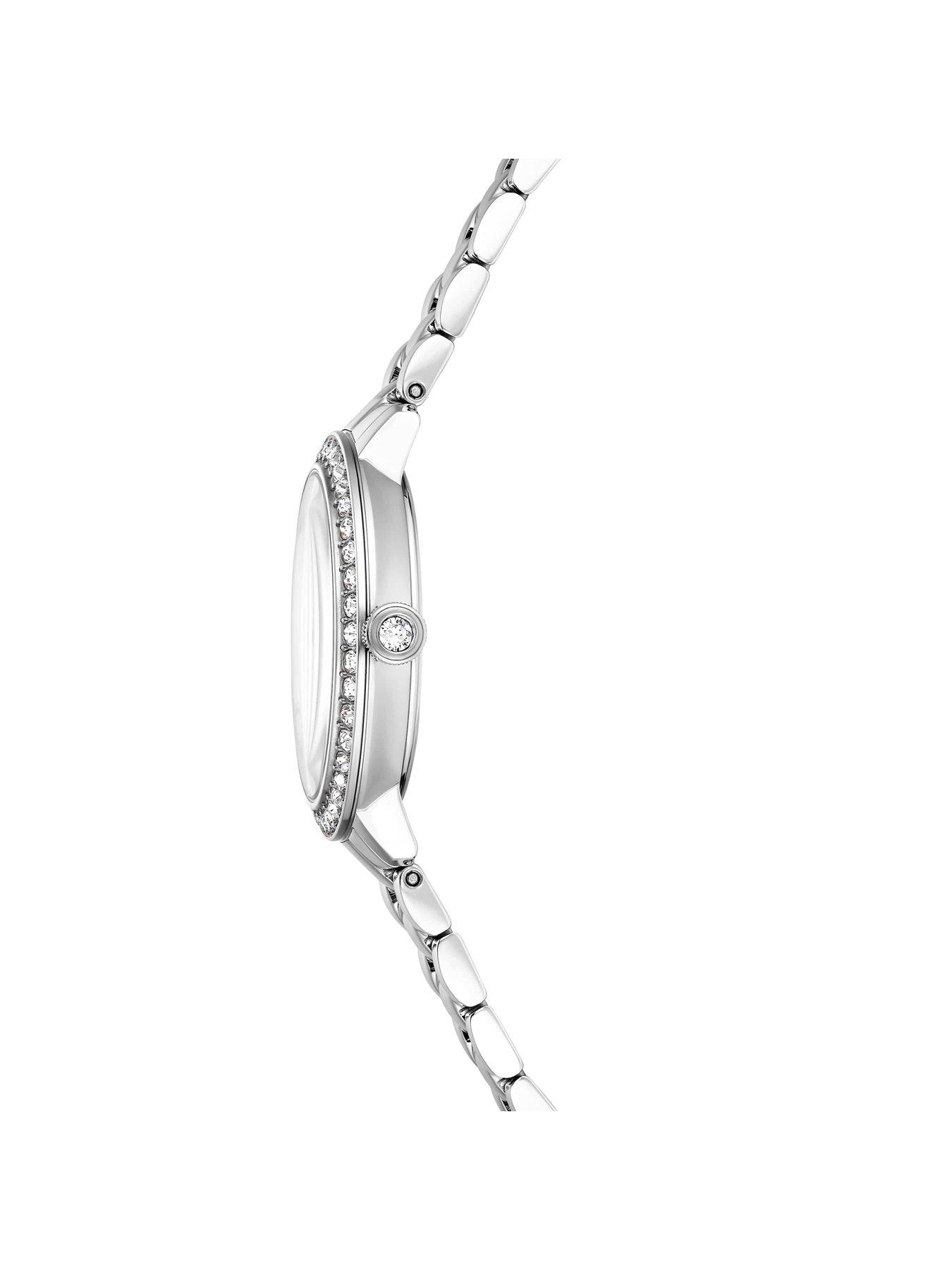 Image 6 of 6 of Swarovski Matrix 3-Link Watch - Silver