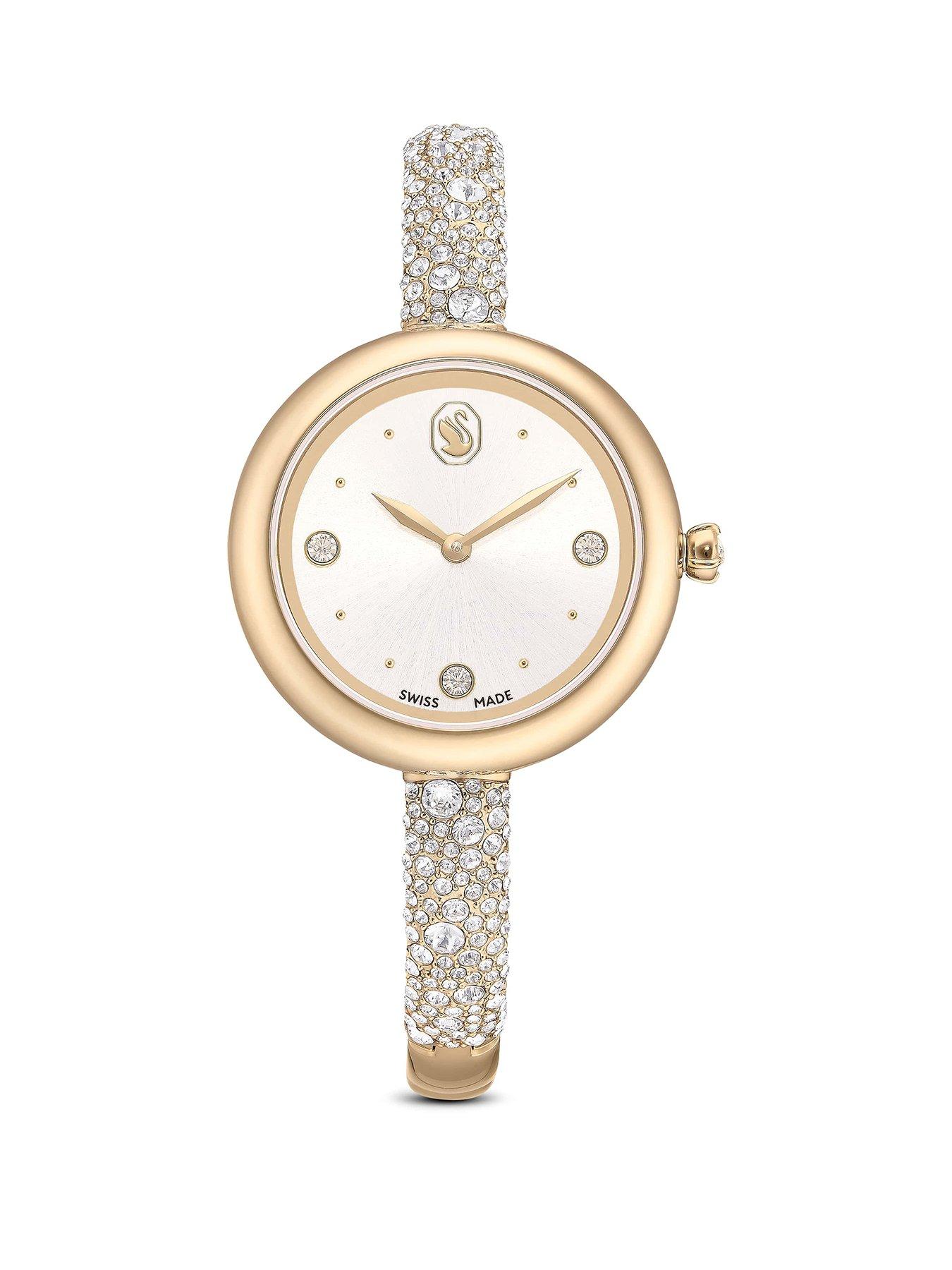 Image 1 of 6 of Swarovski Sublima Bangle Watch - Gold