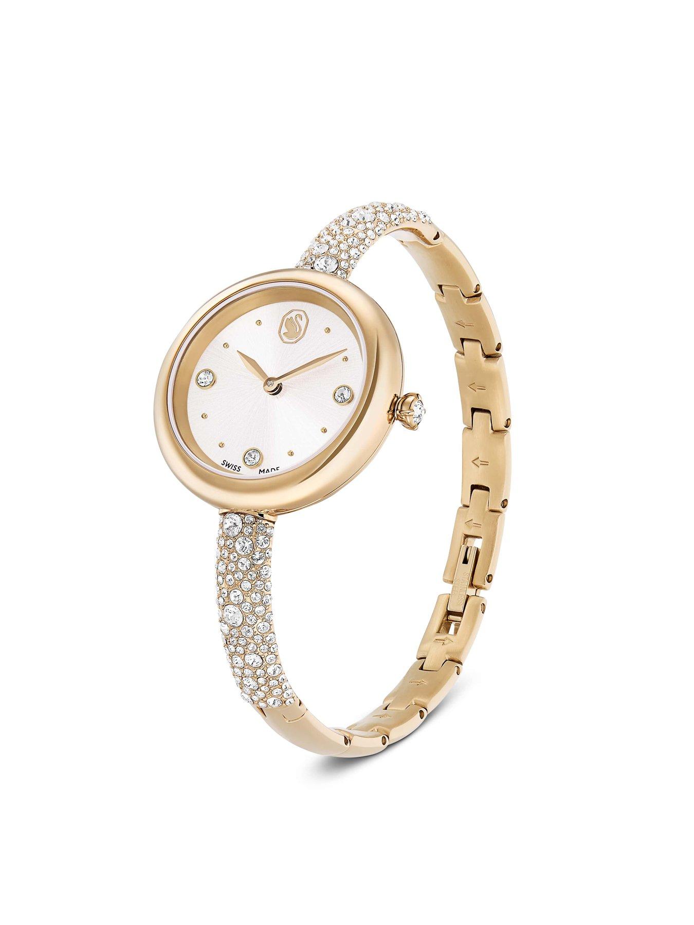 Image 3 of 6 of Swarovski Sublima Bangle Watch - Gold