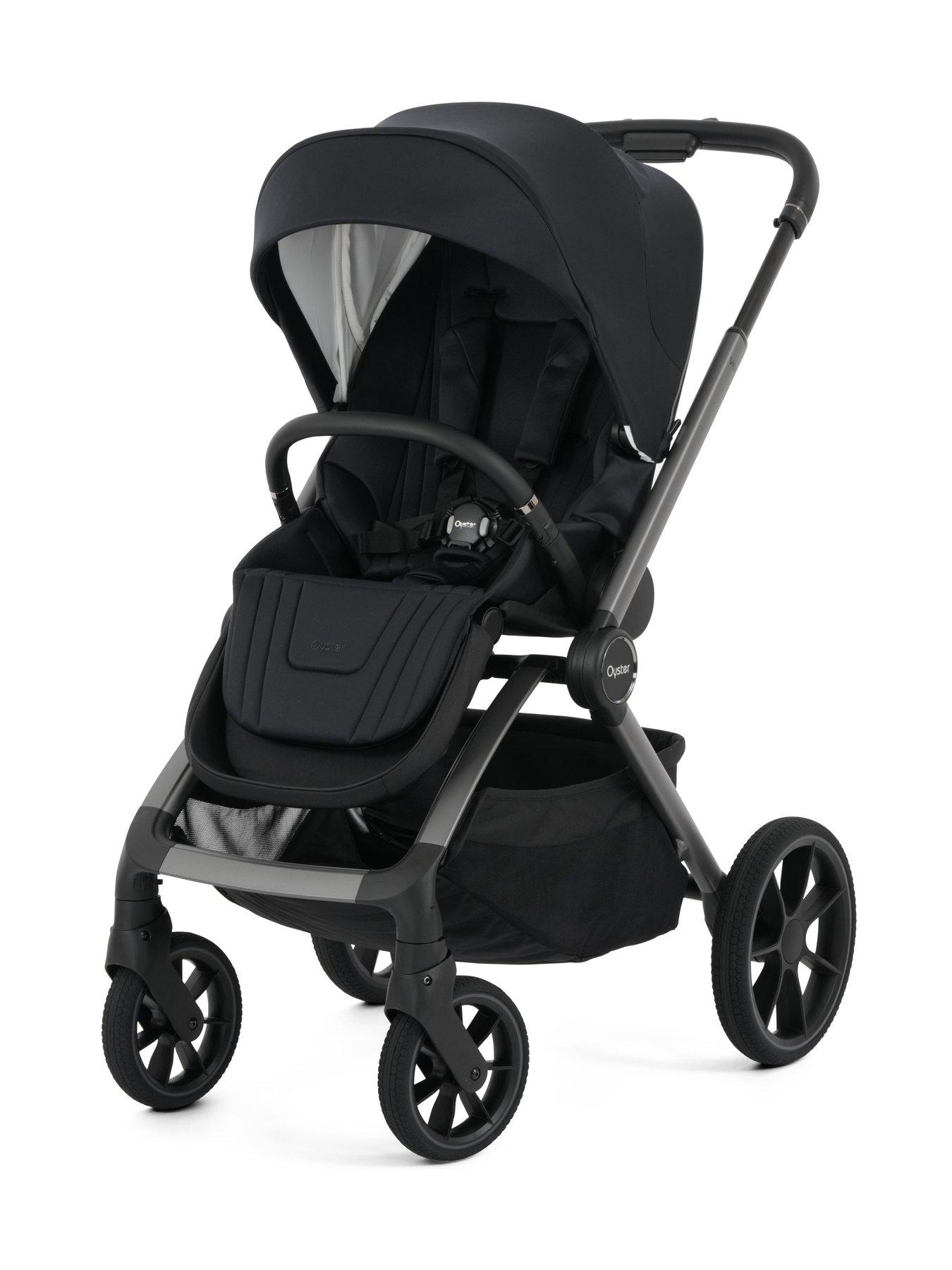 Image 2 of 7 of Oyster Oyster Vee Pushchair 360 Spin Bundle - Liquorice