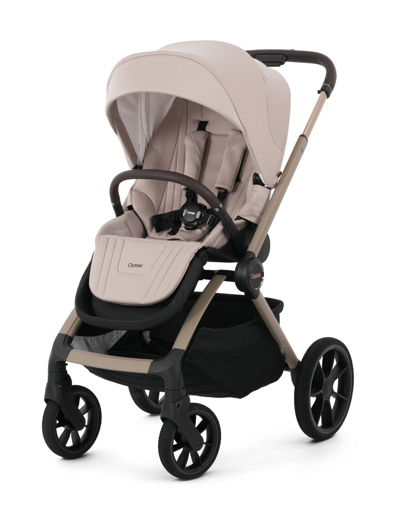 Image 2 of 7 of Oyster Oyster Vee Pushchair 360 Spin Bundle - Vanilla