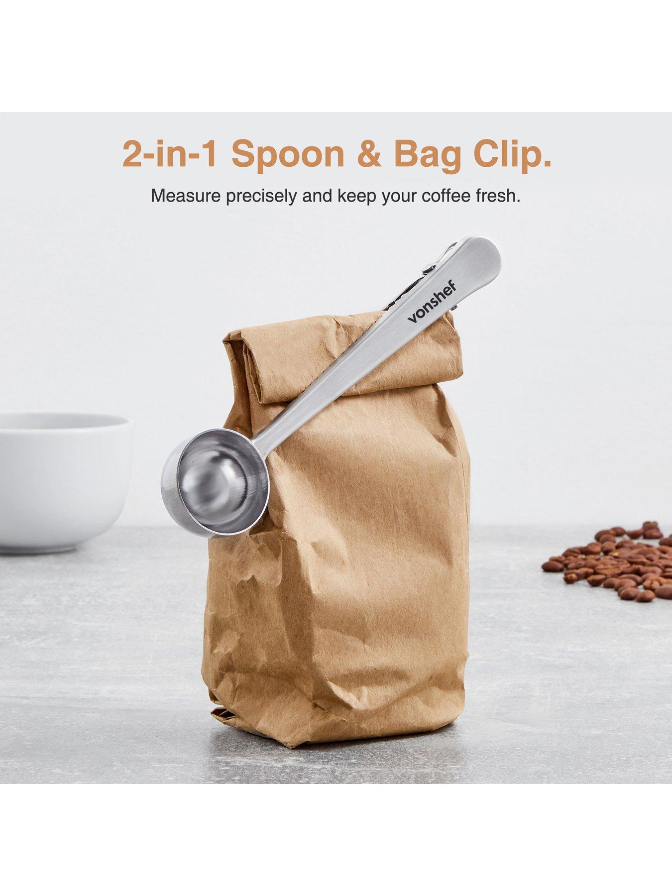 Image 6 of 7 of Vonshef 12 Cup Cafetiere With Spoon