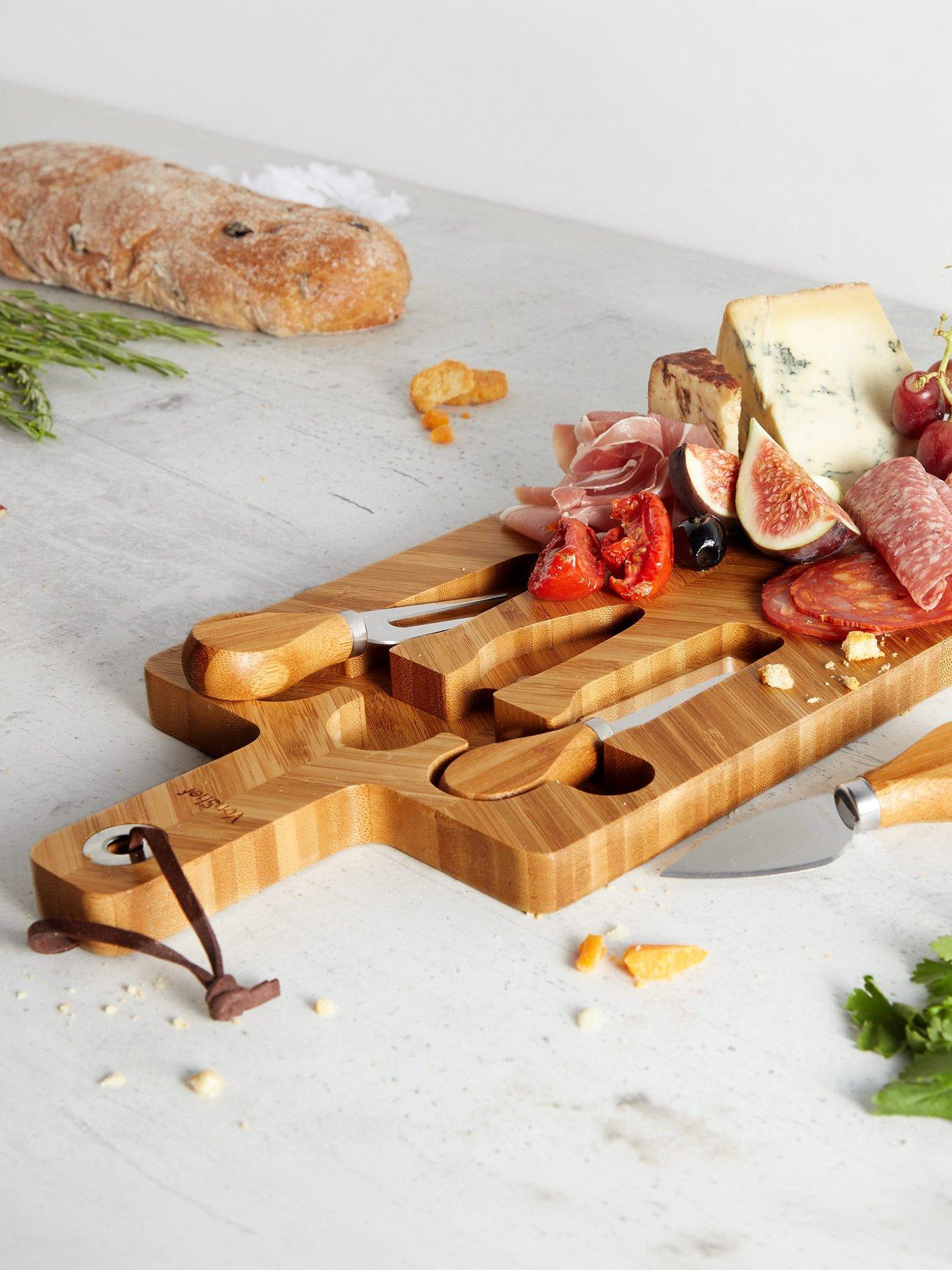 Vonshef Herringbone Cheese Board Set