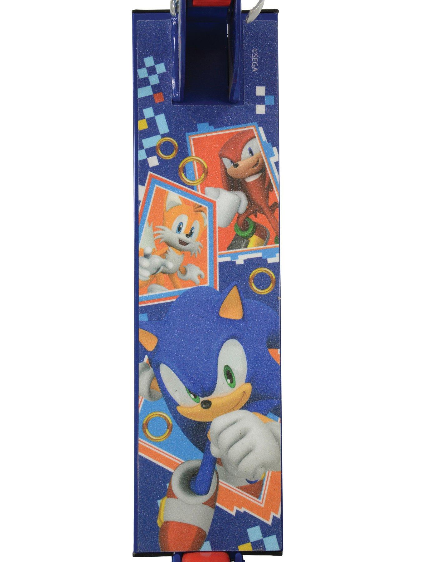 Image 4 of 6 of Sonic Sonic Folding Inline Scooter With Light Up Wheels