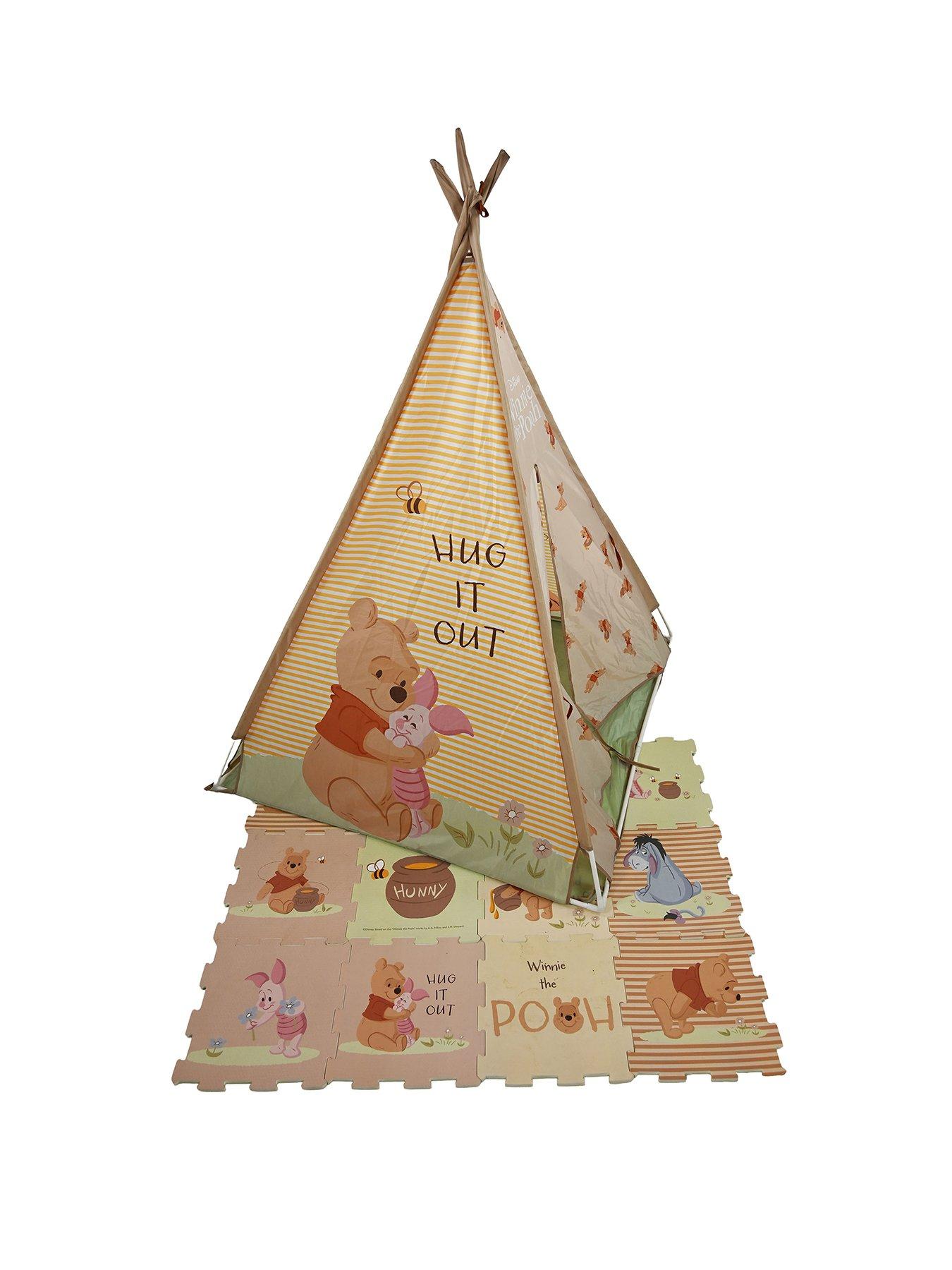Winnie The Pooh Play Mat & Play Tent Bundle - New