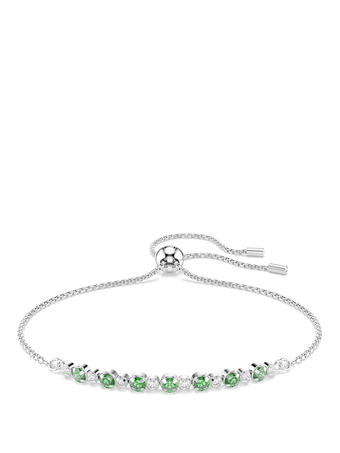 Swarovski Matrix Bracelet - Silver