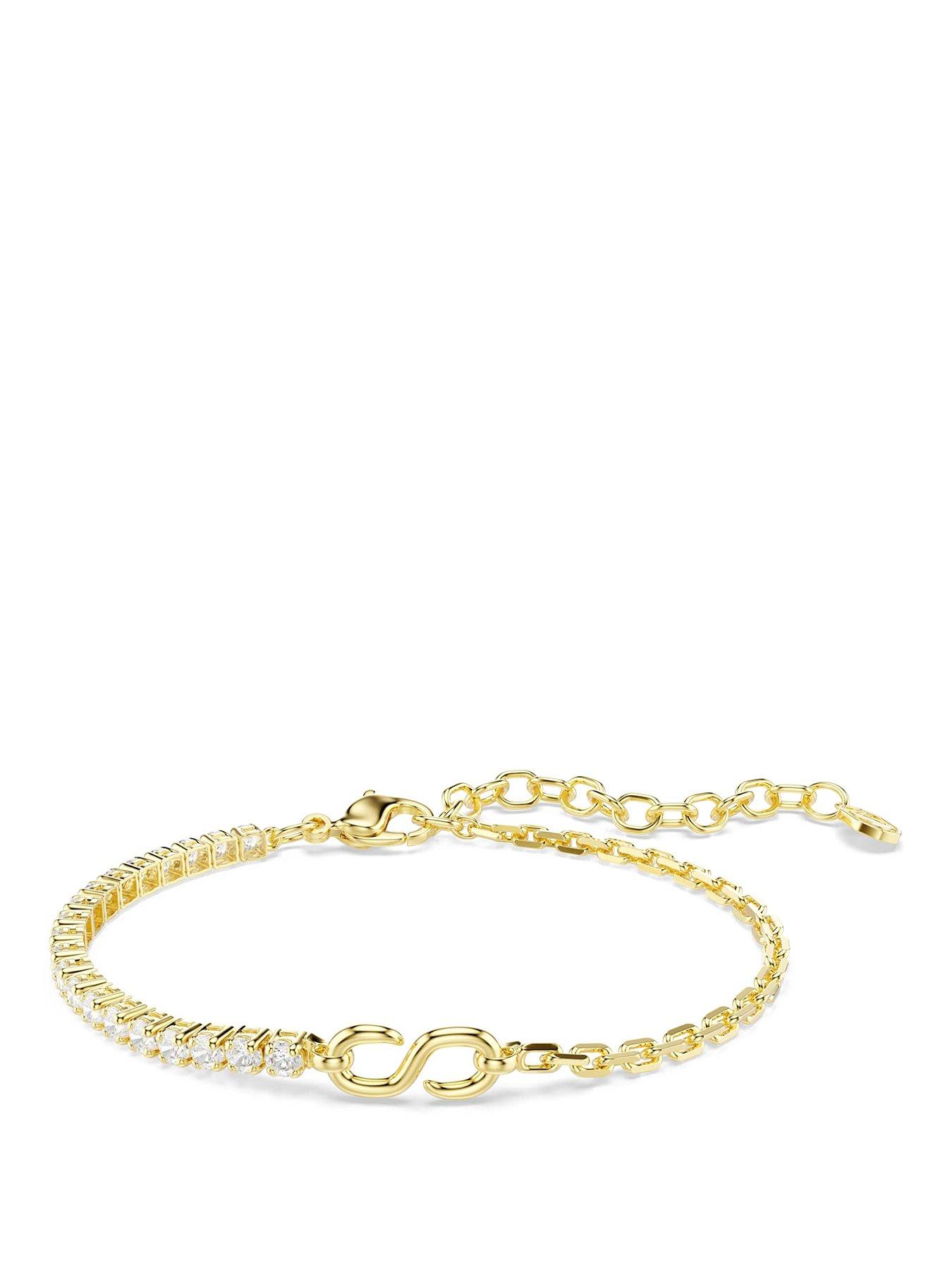 Swarovski Matrix Bracelet - Gold