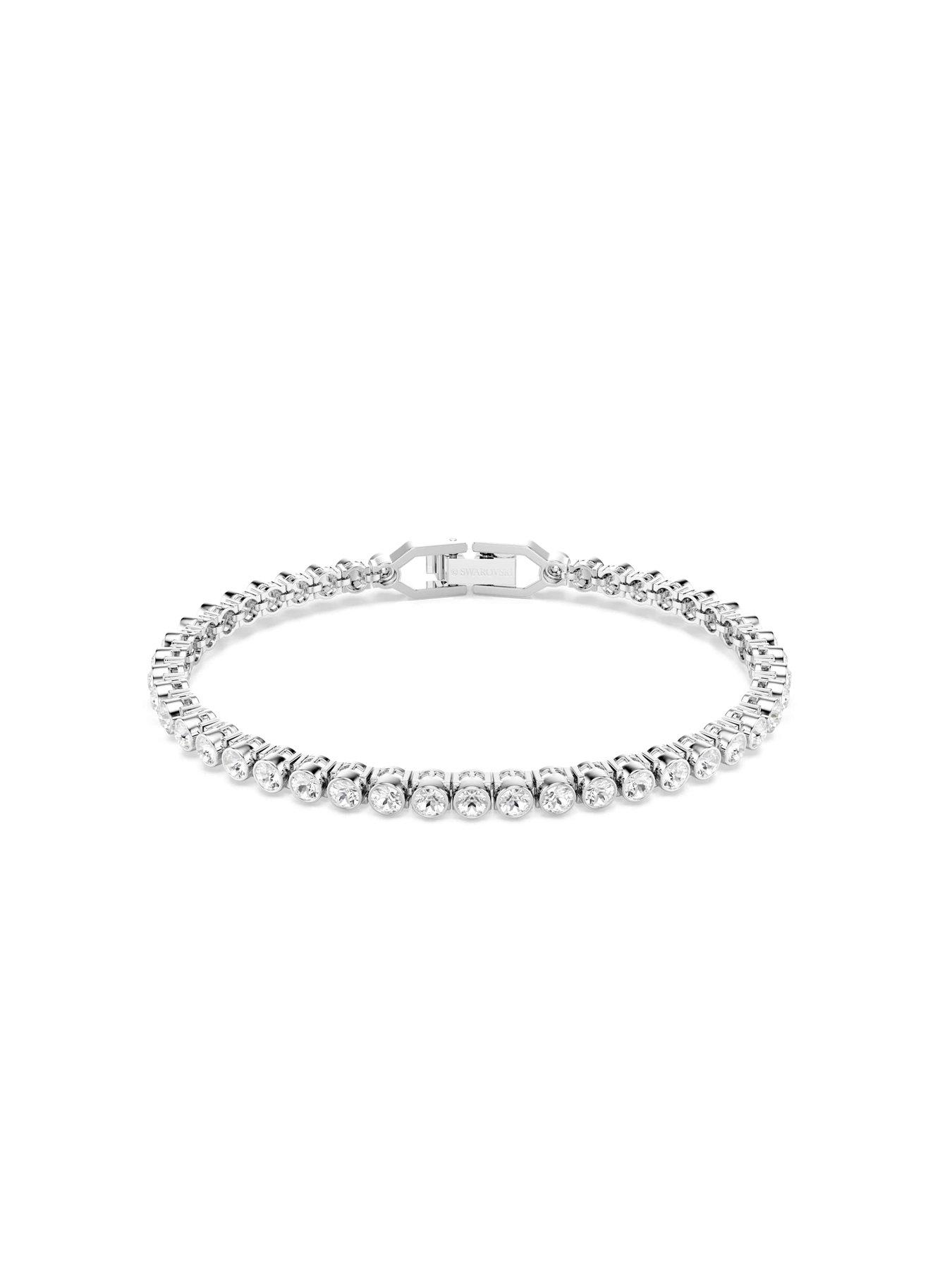 Image 2 of 5 of Swarovski Imber Emily Tennis Bracelet - Silver