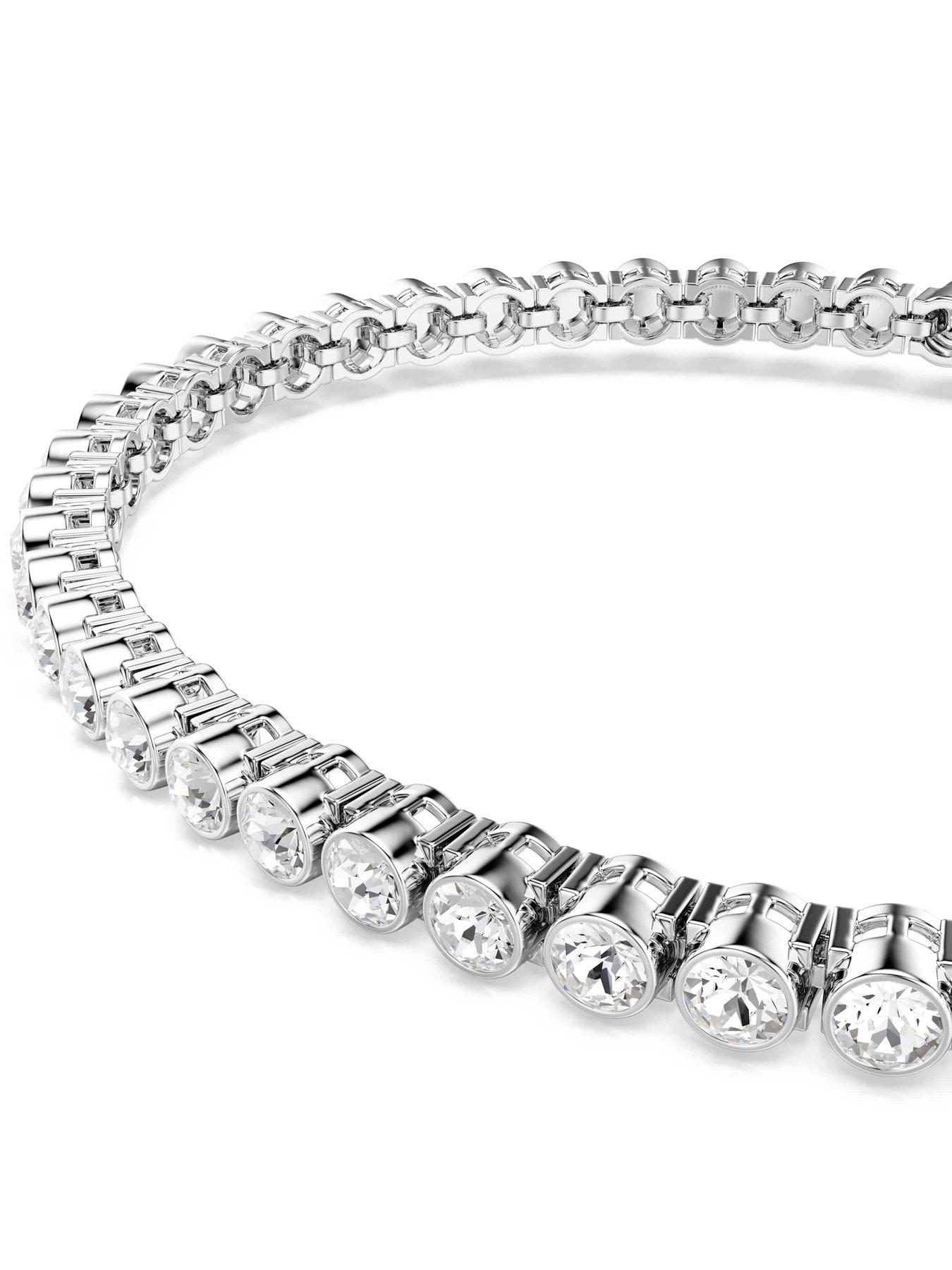 Image 3 of 5 of Swarovski Imber Emily Tennis Bracelet - Silver