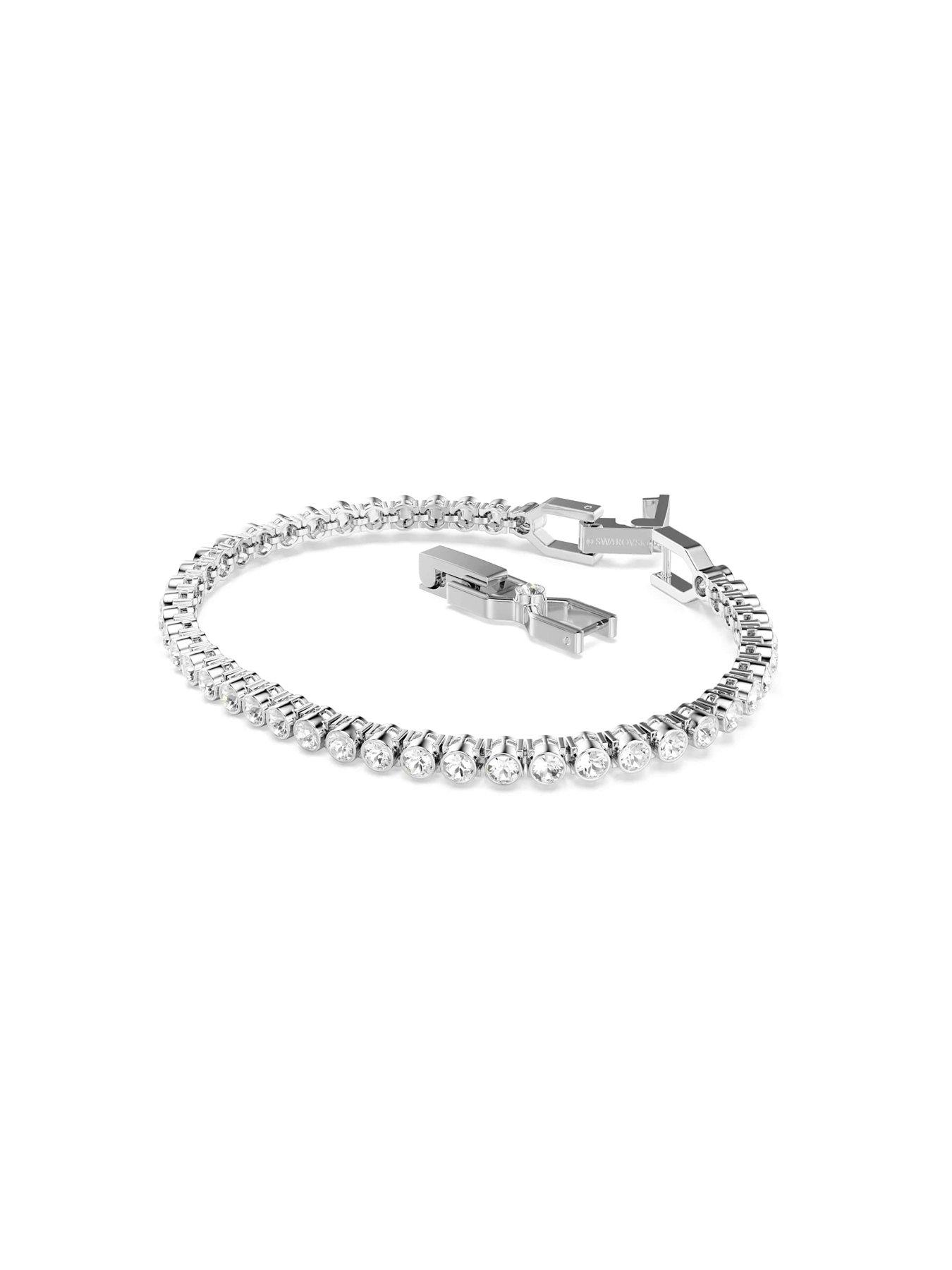 Image 5 of 5 of Swarovski Imber Emily Tennis Bracelet - Silver