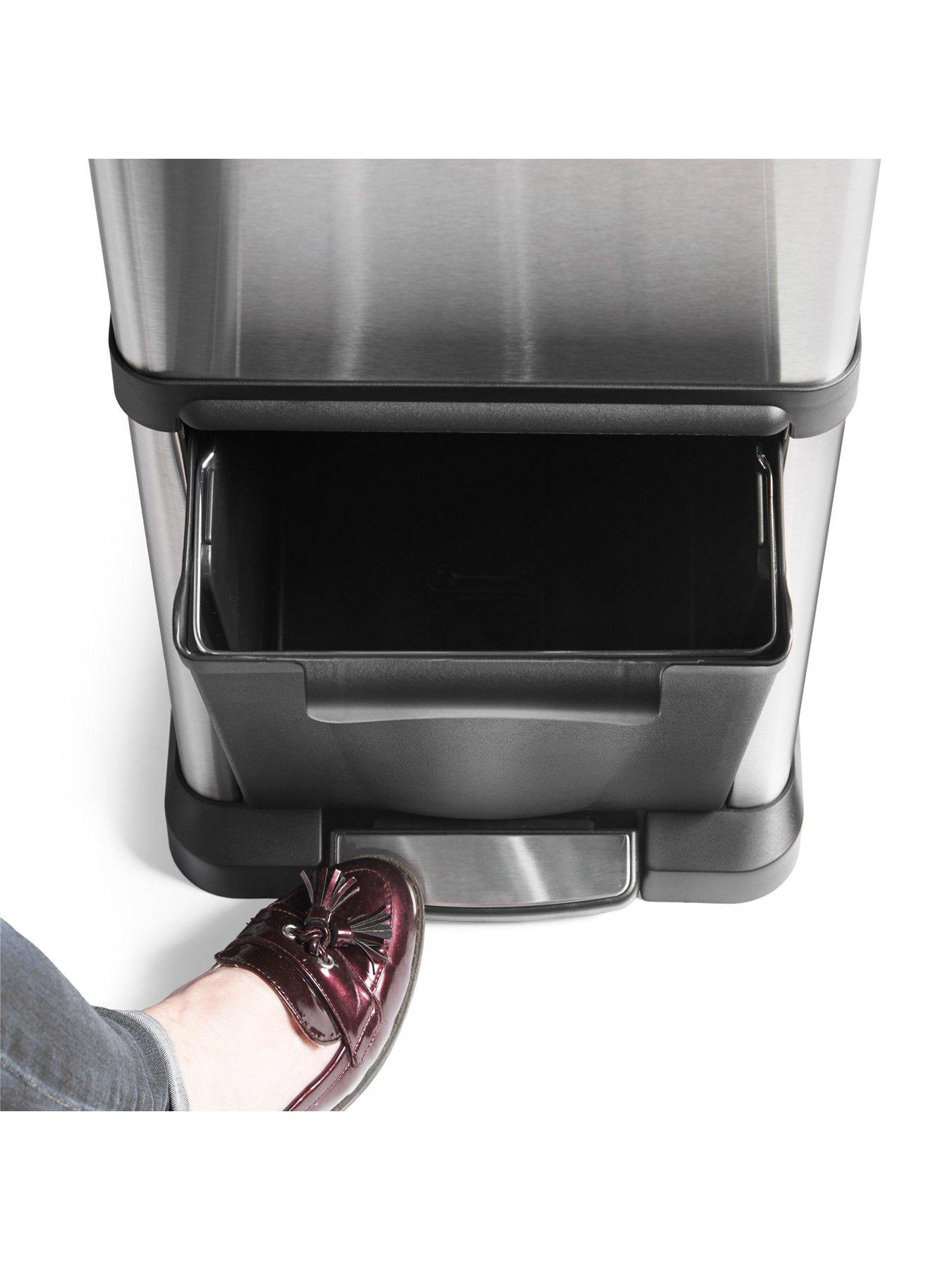 Image 7 of 7 of Vonshef 34l Double Stainless Steel Bin