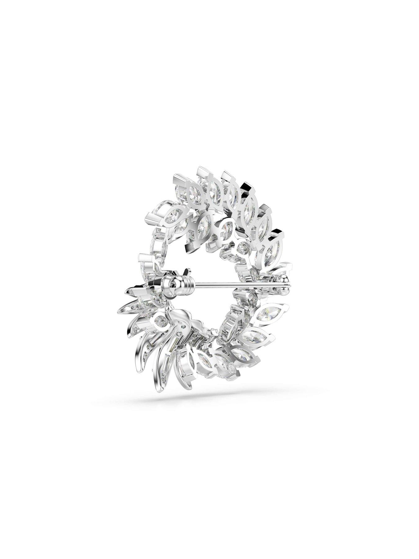 Image 5 of 5 of Swarovski Mesmera Brooch - Silver