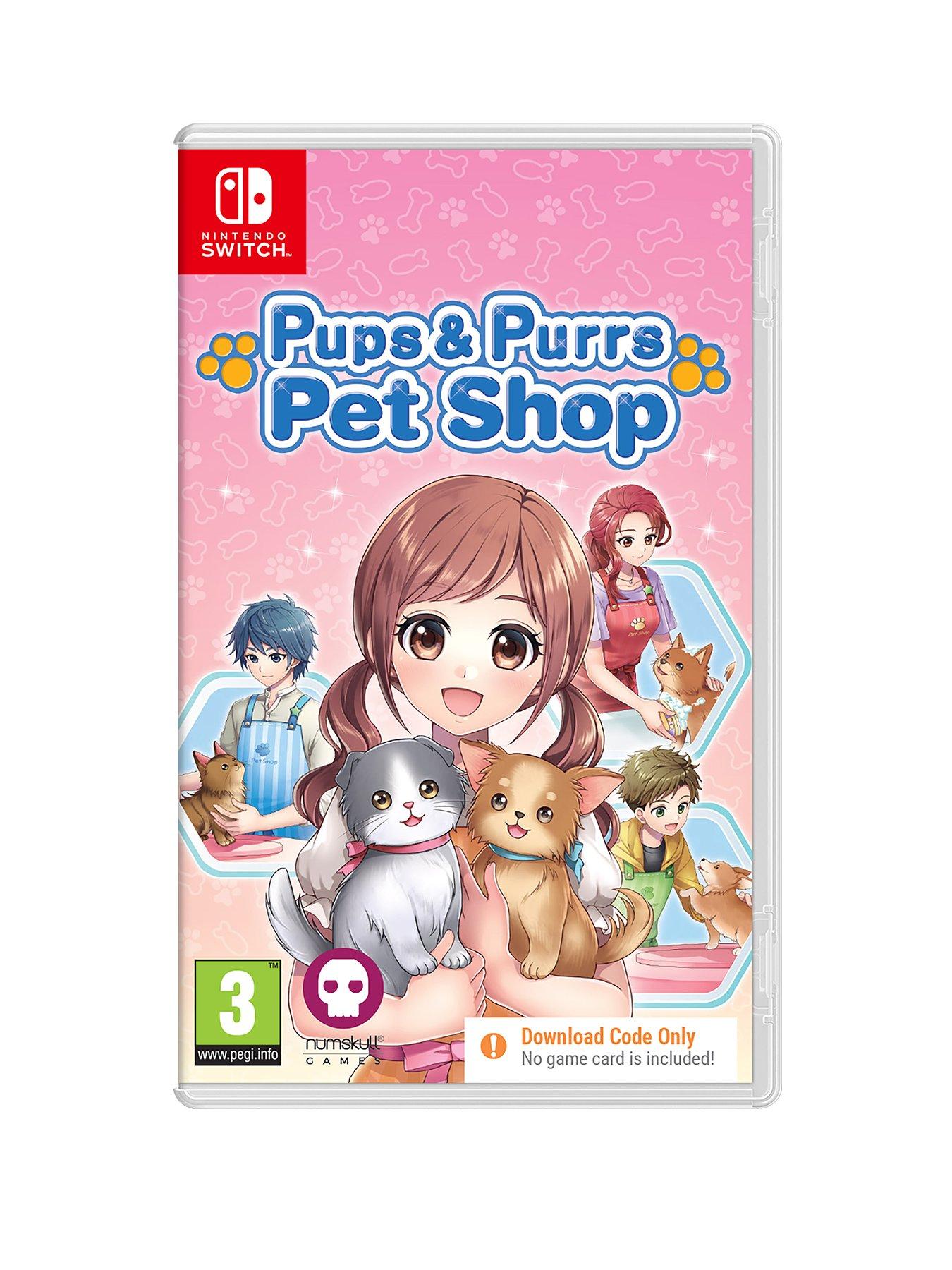 Nintendo Pups  &  Purrs Pet Shop - Nintendo Switch (Code in Box)
