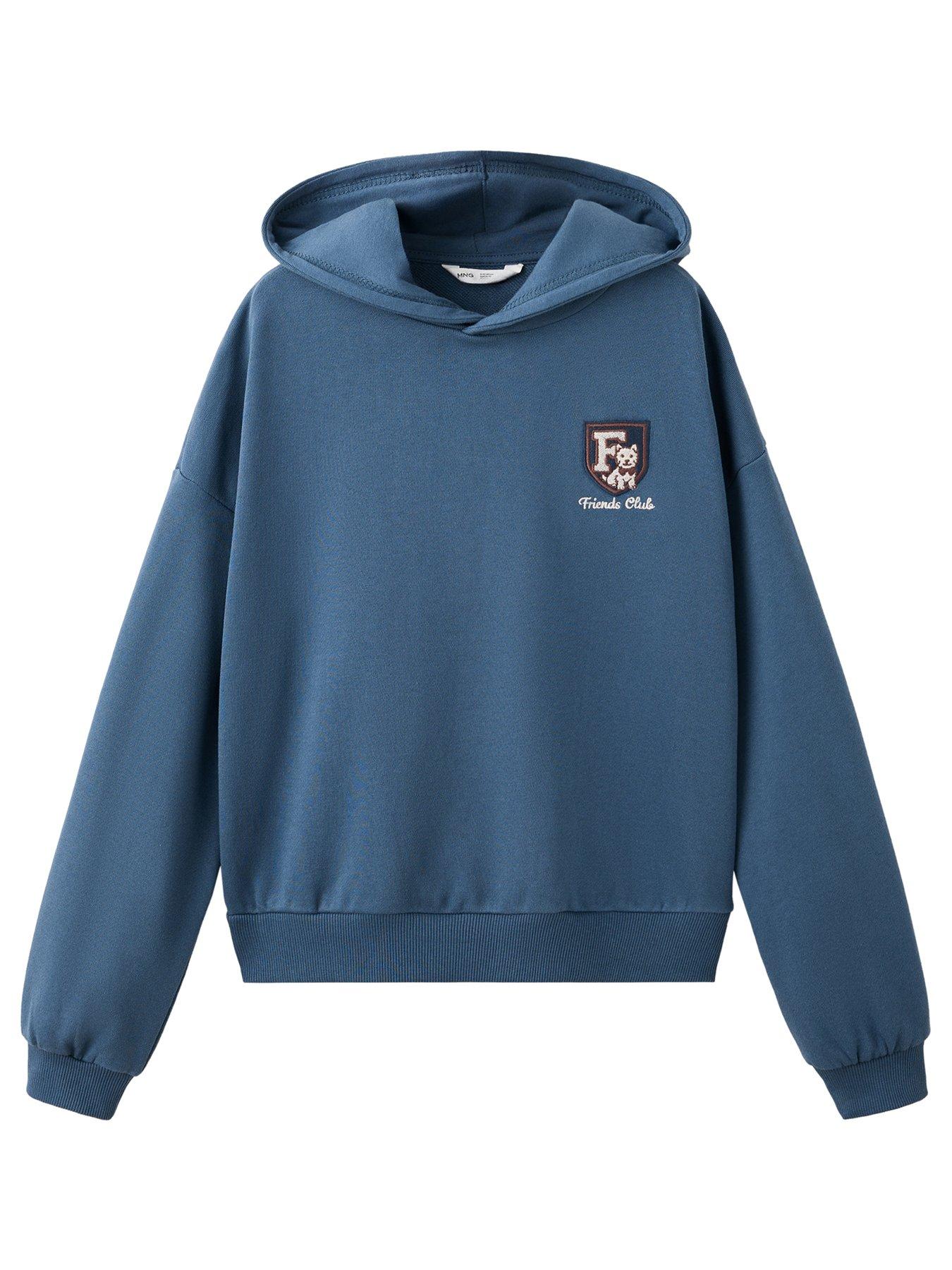 Mango Girls Forever Friend Hoody - Blue