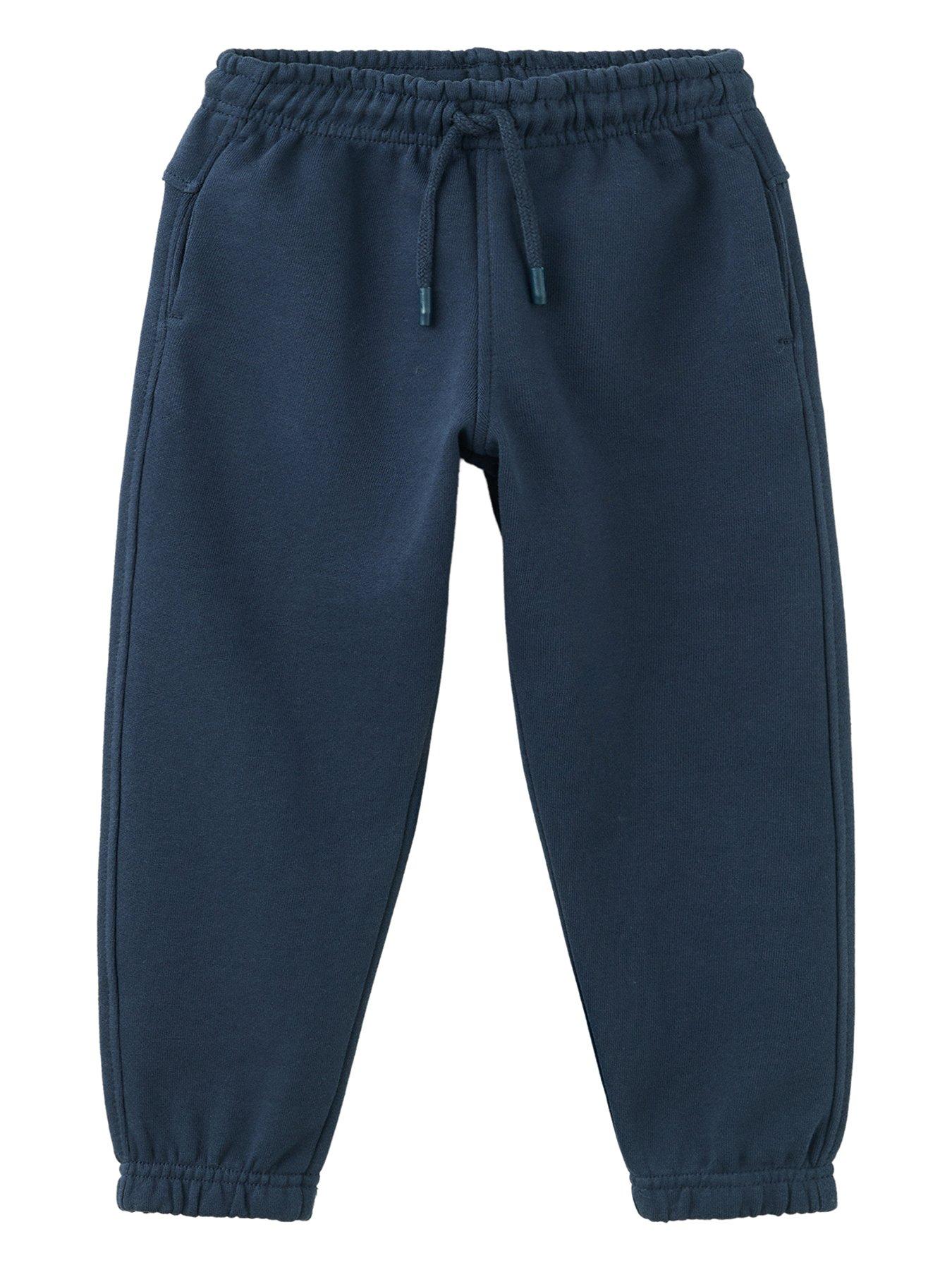 Image 1 of 4 of Mango Younger Boys' Essential Joggers - Navy