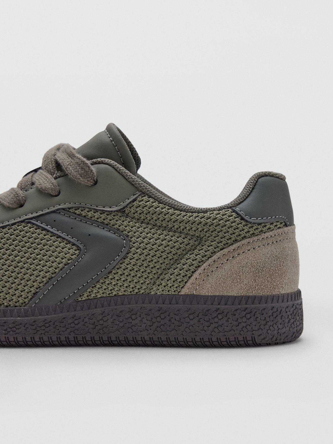 Image 4 of 4 of Mango Boys Trainers - Khaki