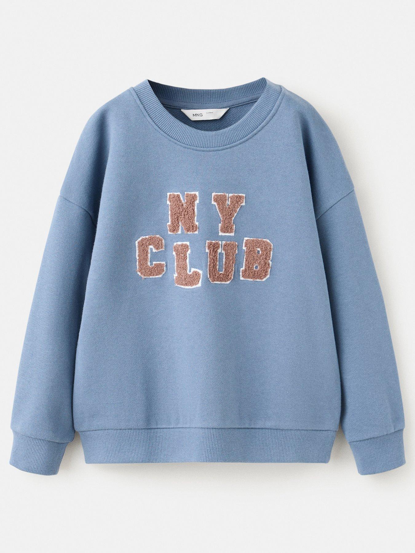 Mango Younger Boys Ny Club Sweat - Blue