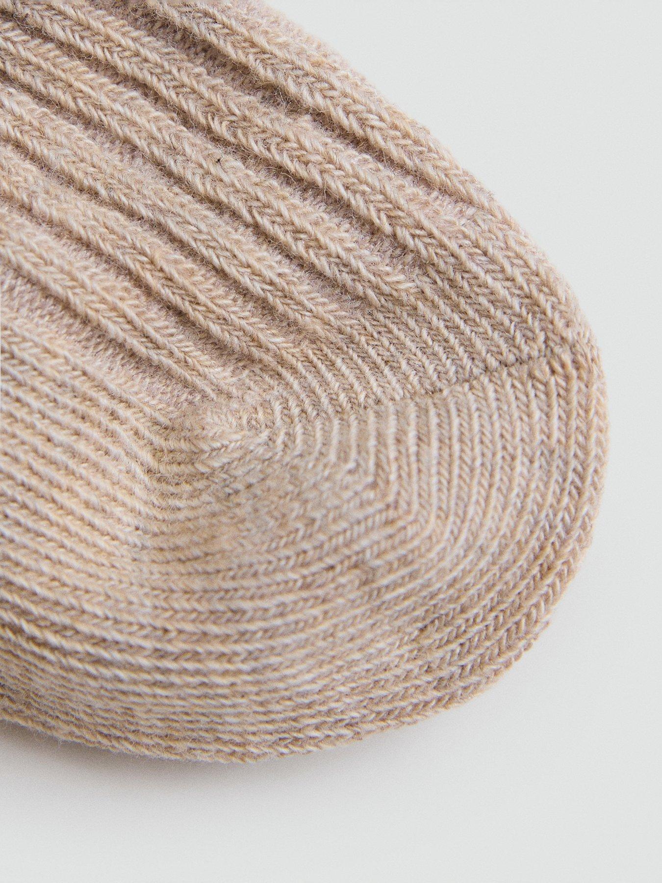 Image 3 of 4 of Mango Unisex Baby 4 Pack Socks - Multi
