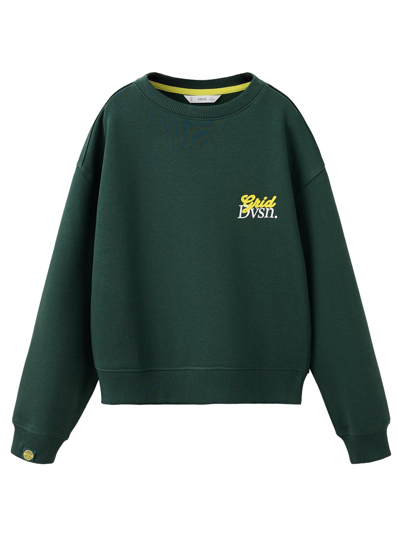 Mango Boys Tennis Sweatshirt - Green