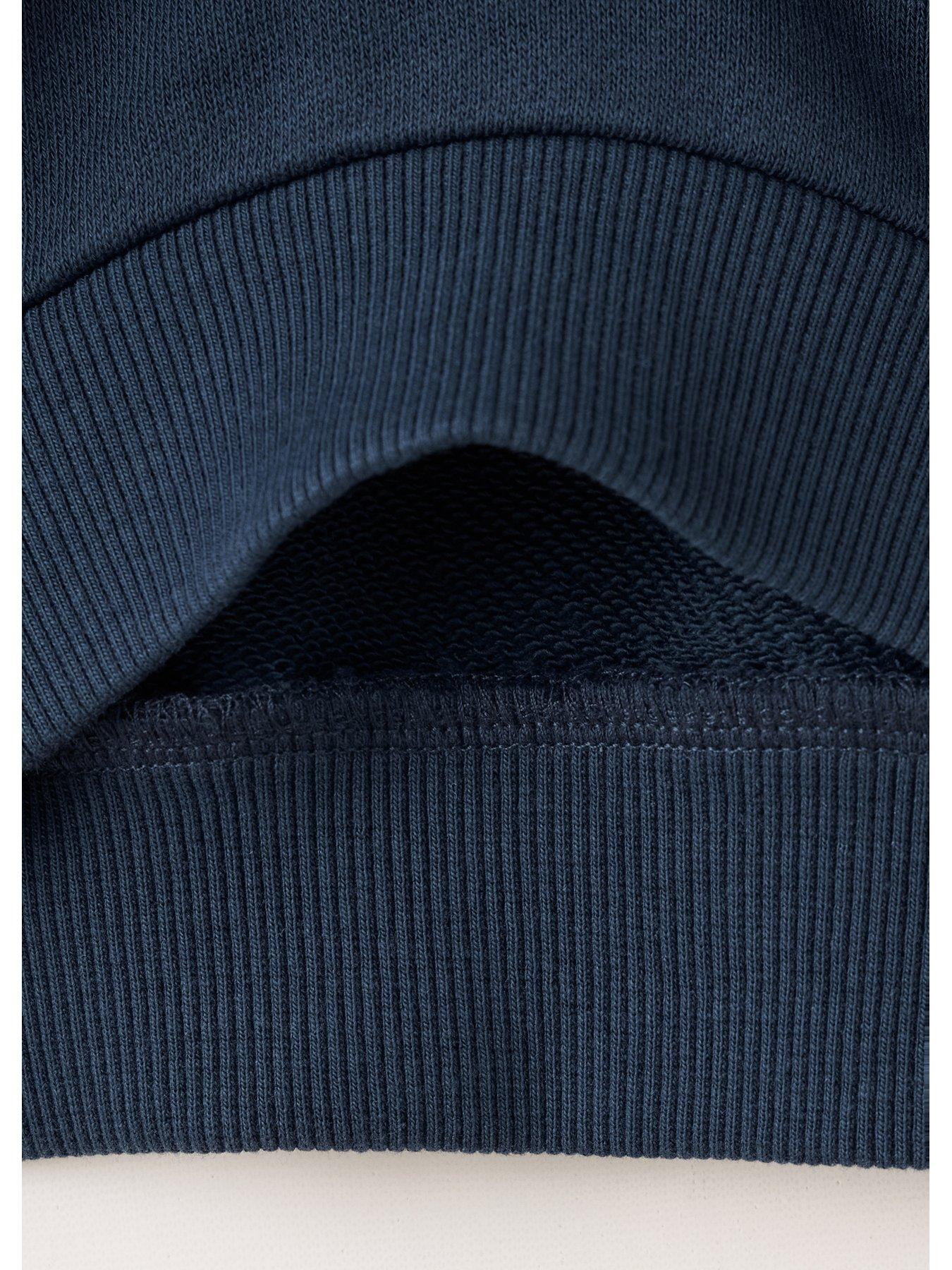 Image 3 of 4 of Mango Younger Girls Butterfly Sweatshirt - Navy